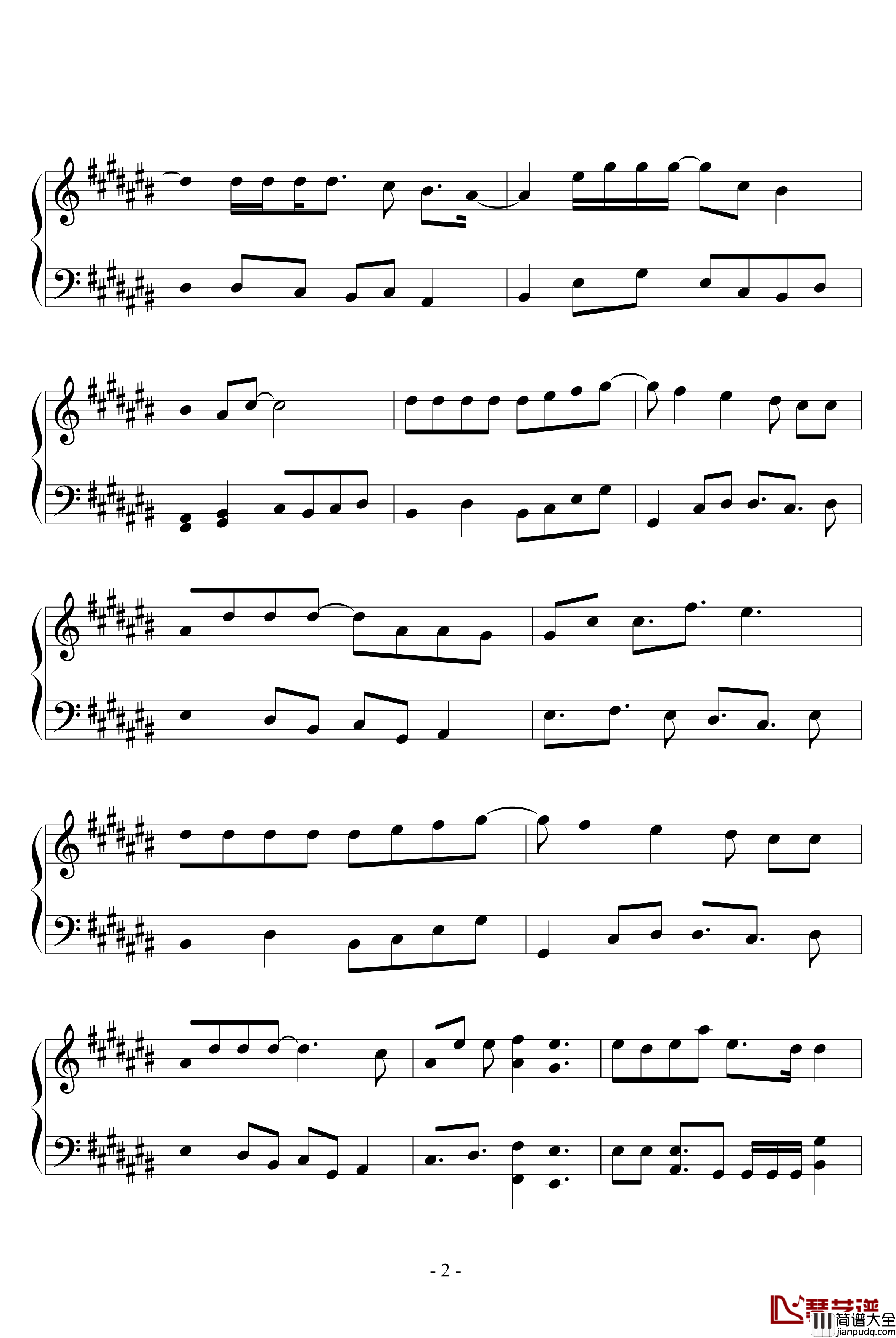 钟鸣钢琴谱_游戏_薄暮传说