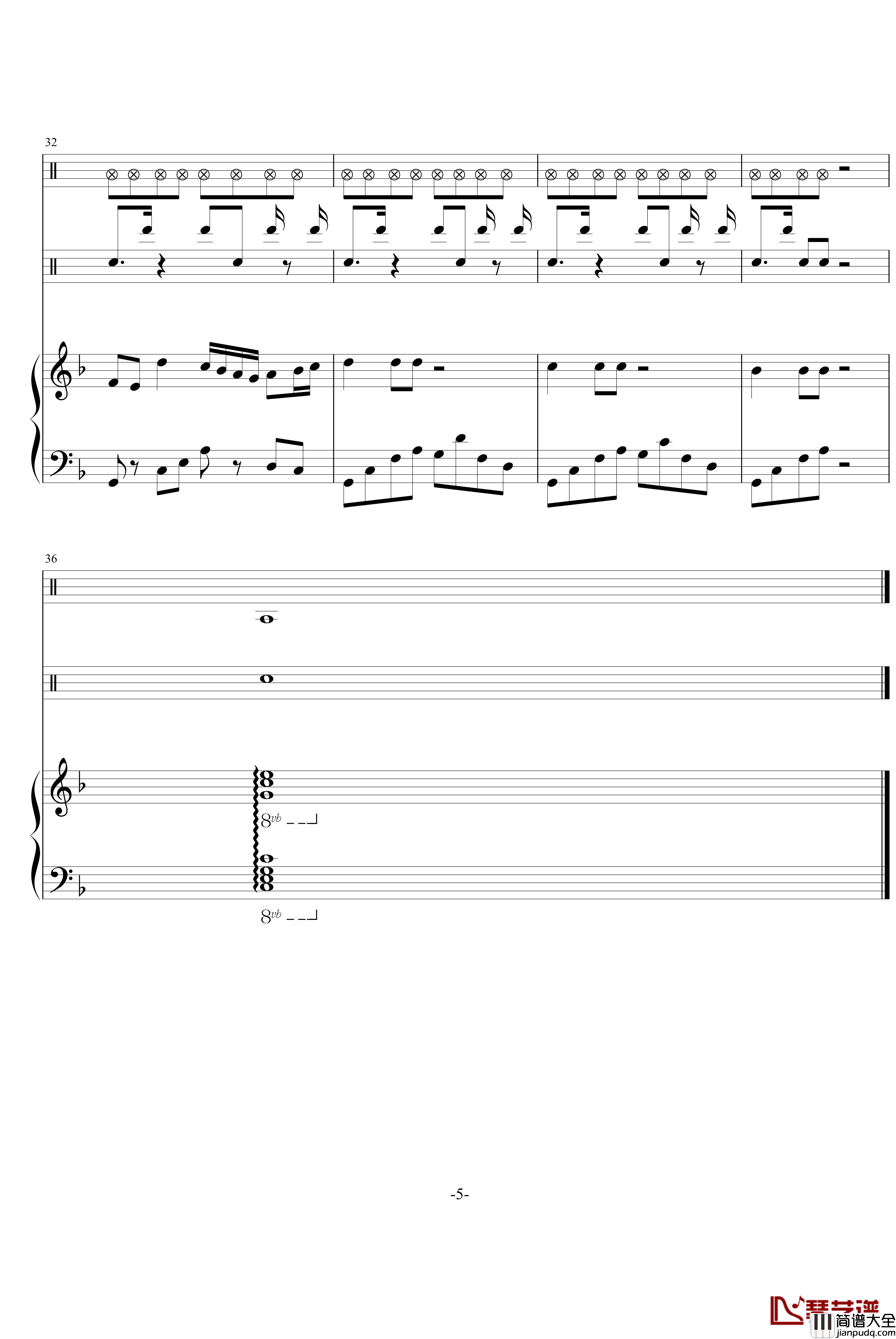 秋枫组曲二钢琴谱_swenl