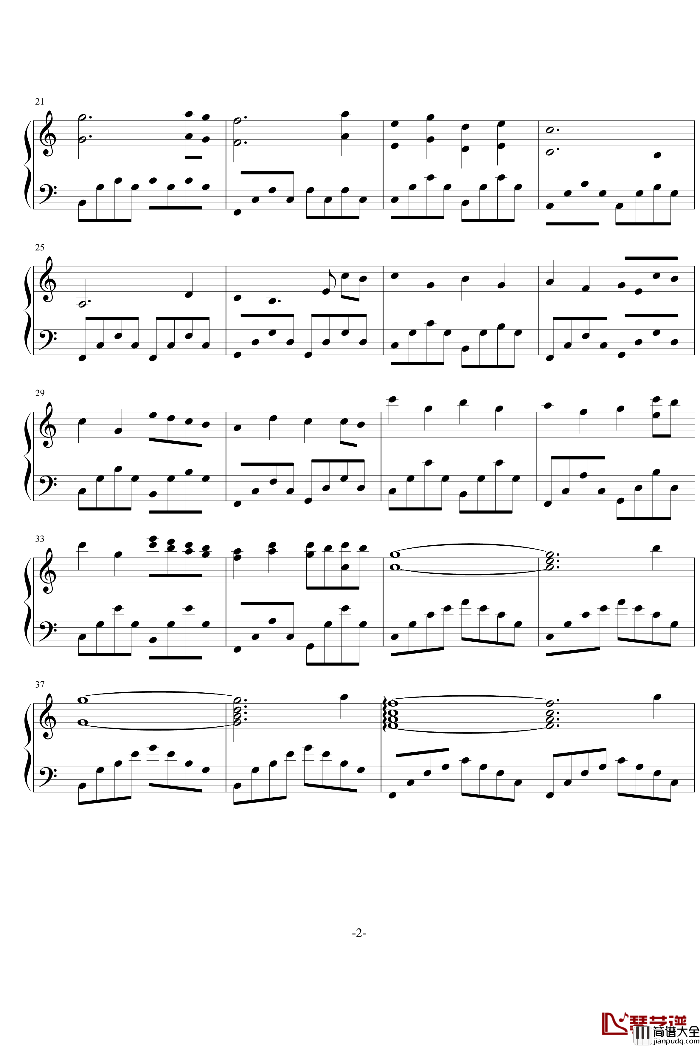 回忆钢琴谱_sabrina_y