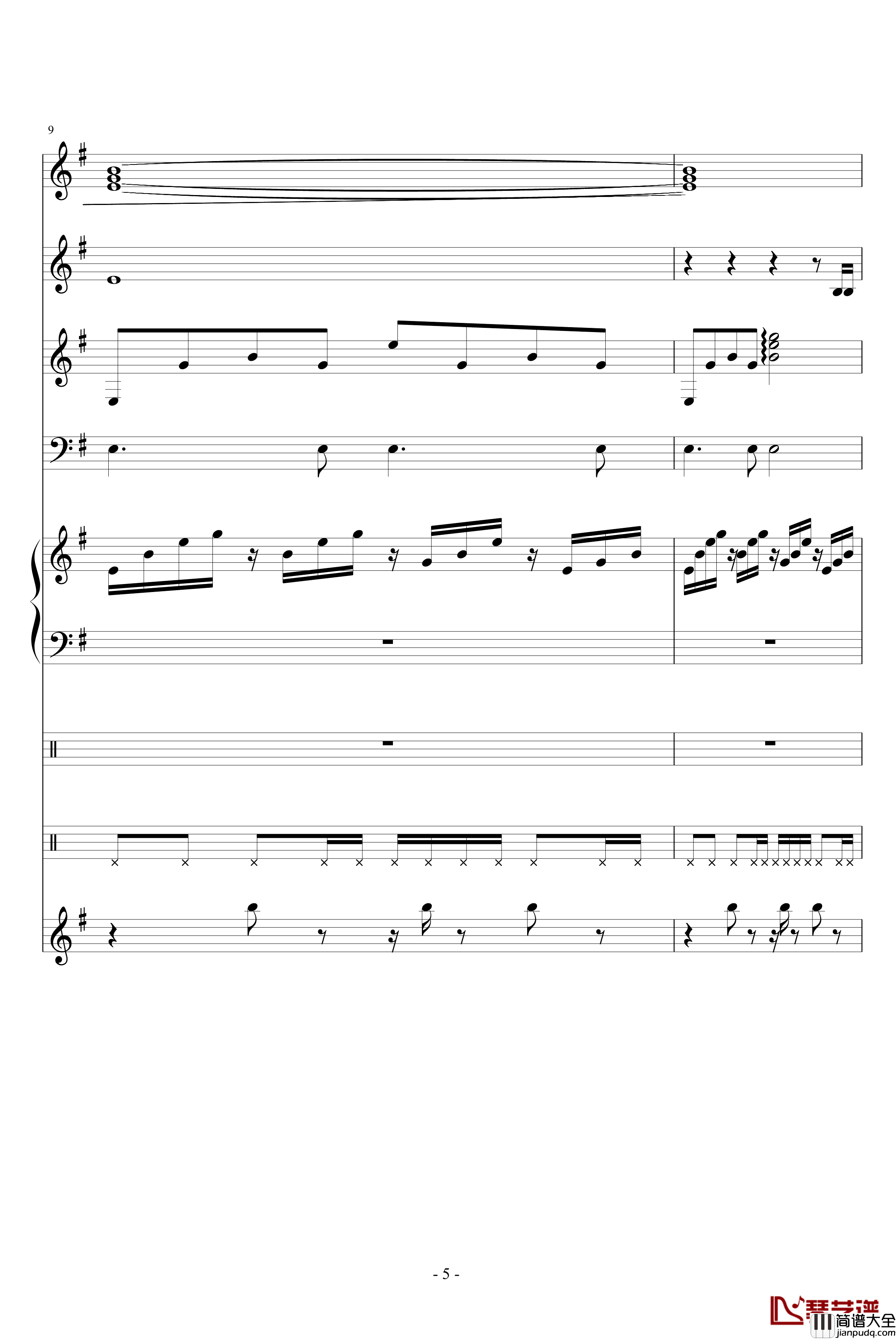 为什么你要离开我钢琴谱_琳琅