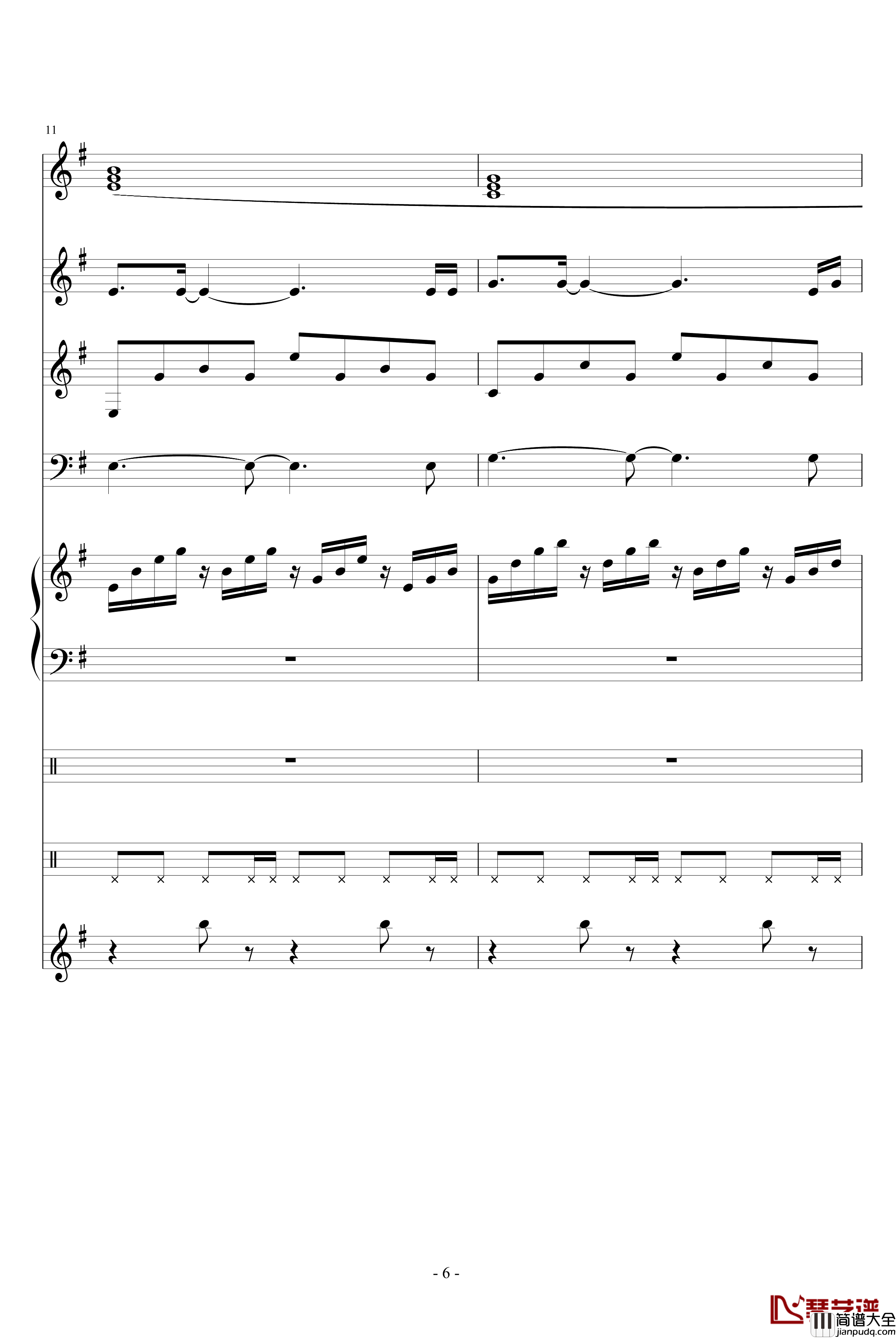 为什么你要离开我钢琴谱_琳琅