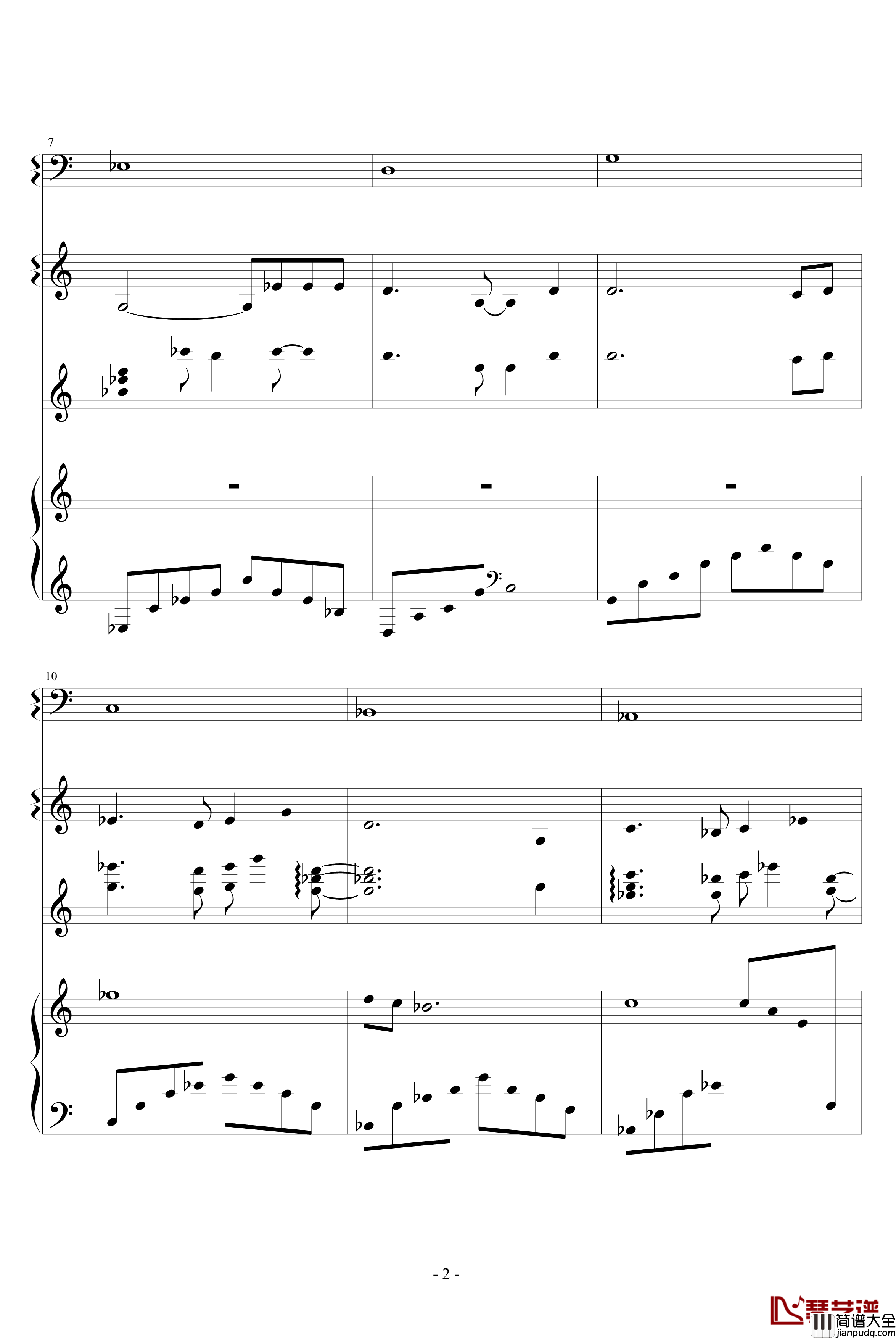 当天空之城成为废墟钢琴谱_游戏