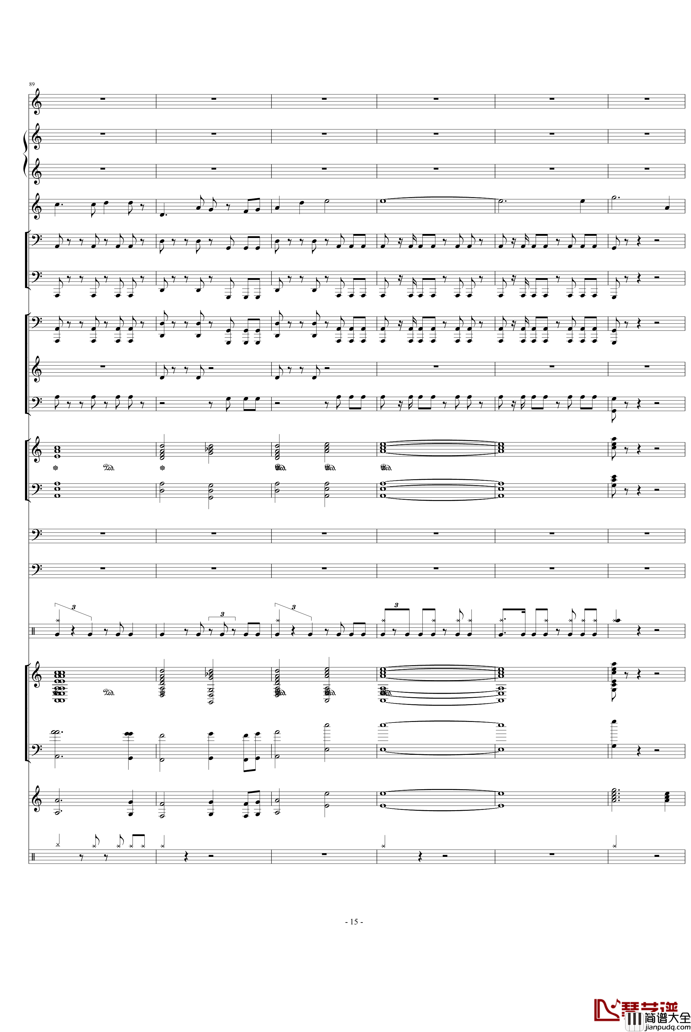 好日子钢琴谱_宋祖英