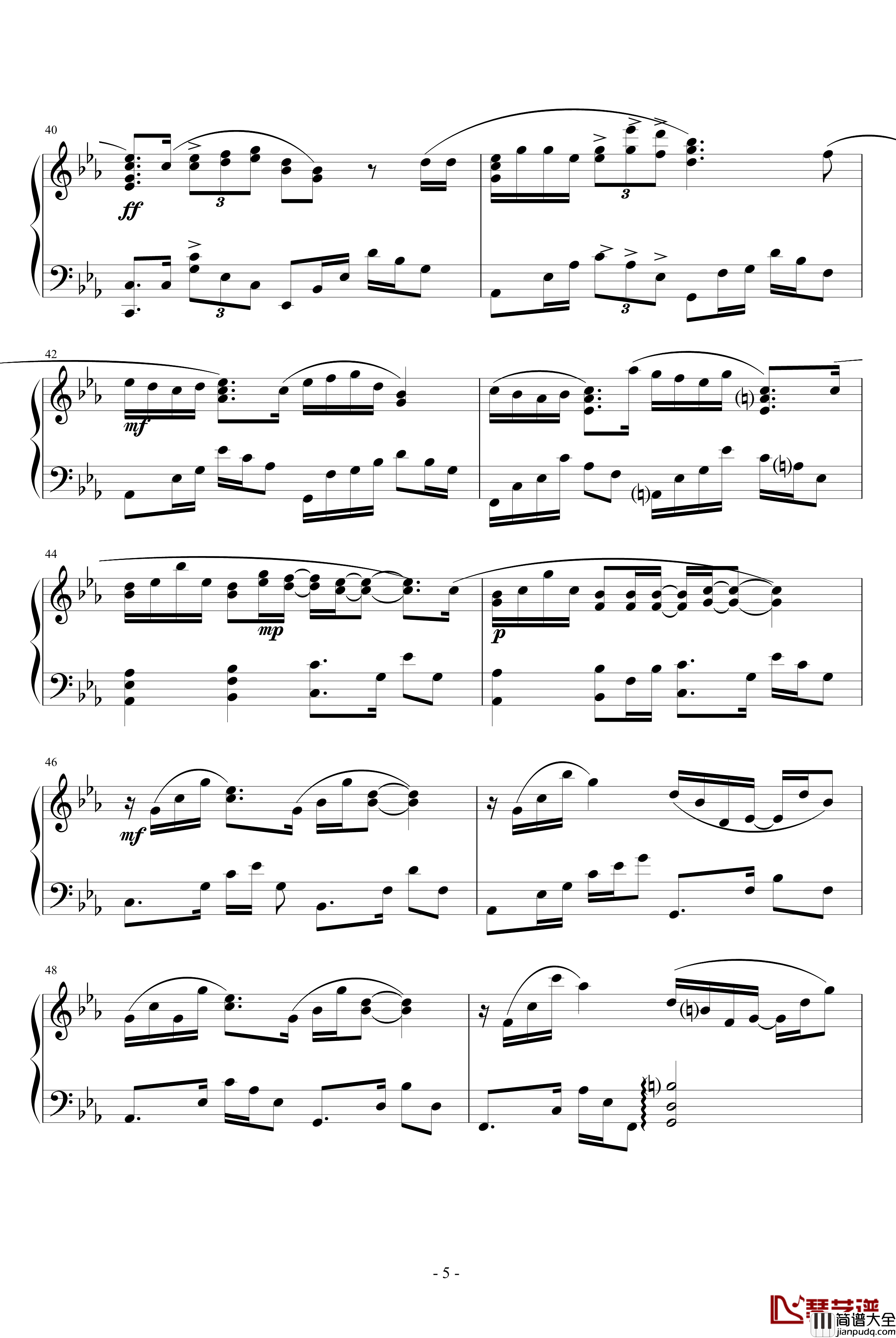 漩涡钢琴谱_黄耀明