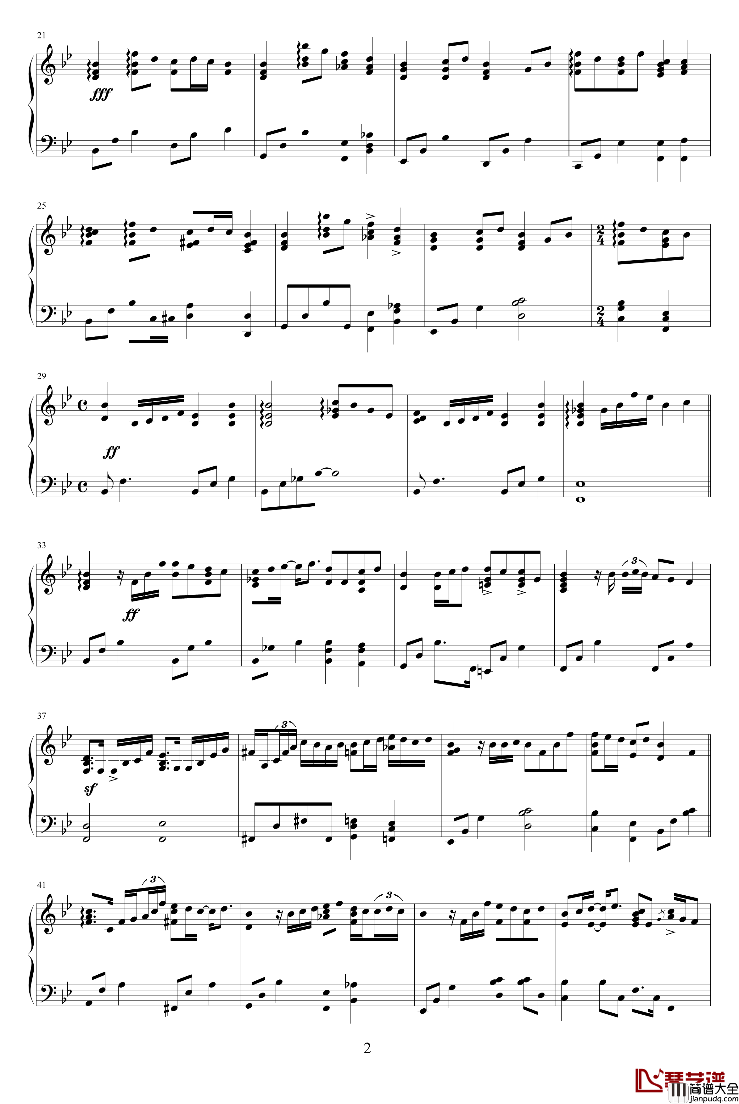 各自远扬钢琴谱_江崎とし子