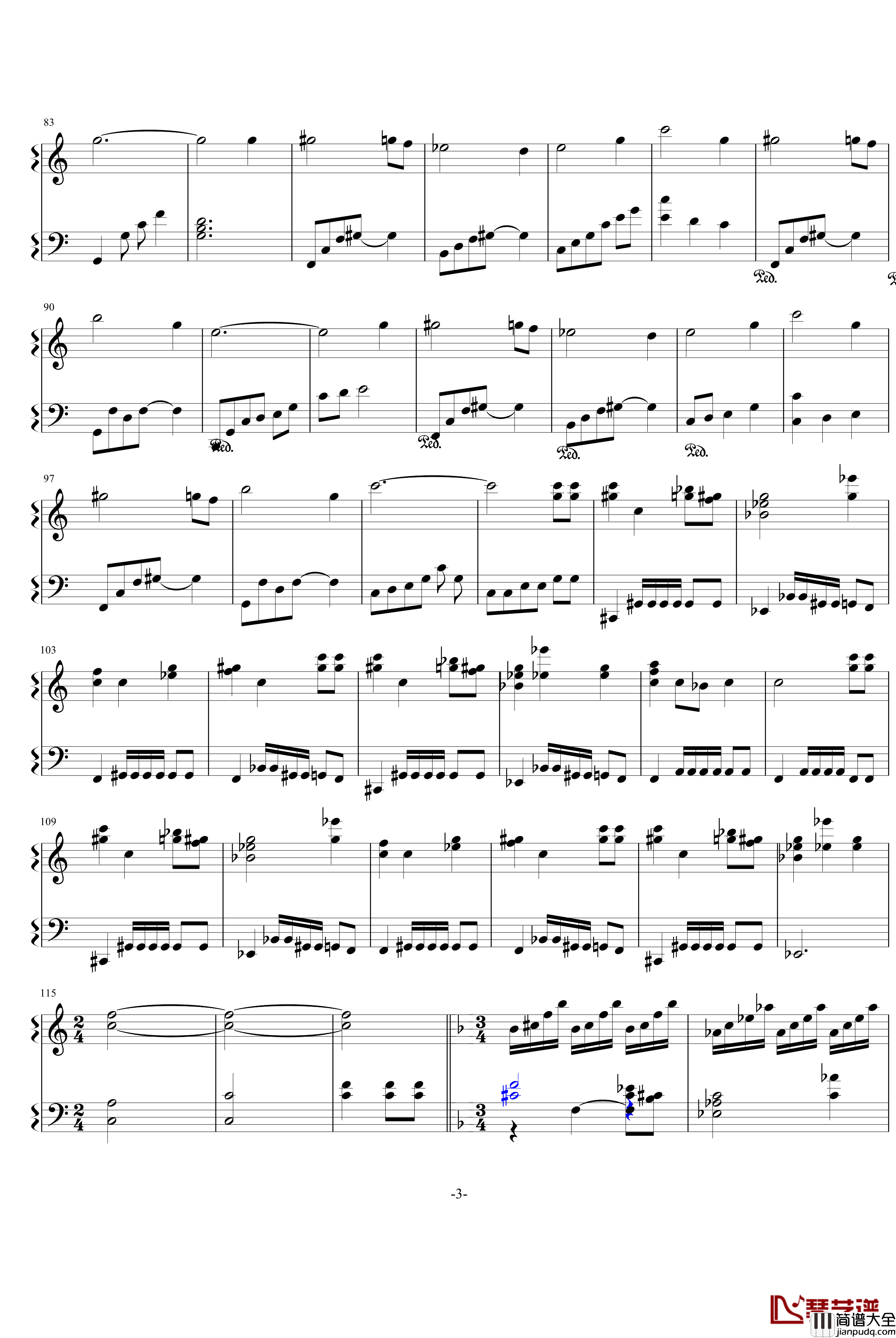 InnocentDays钢琴谱_Hitomi_叛逆的鲁鲁修