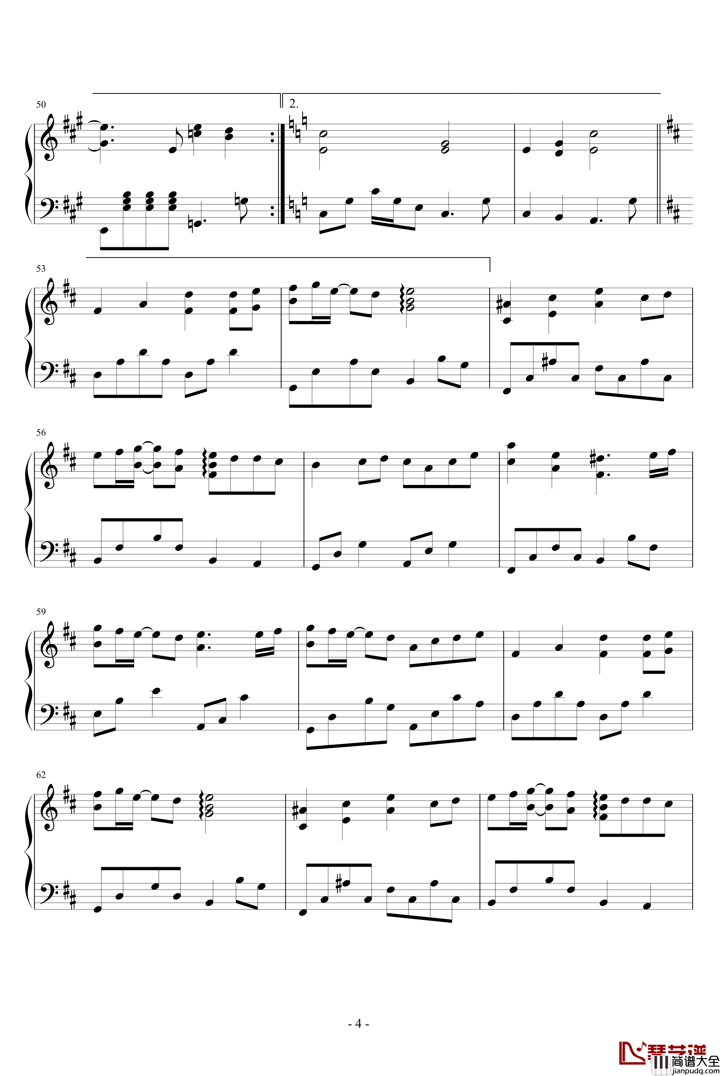 记得爱钢琴谱_李玖哲