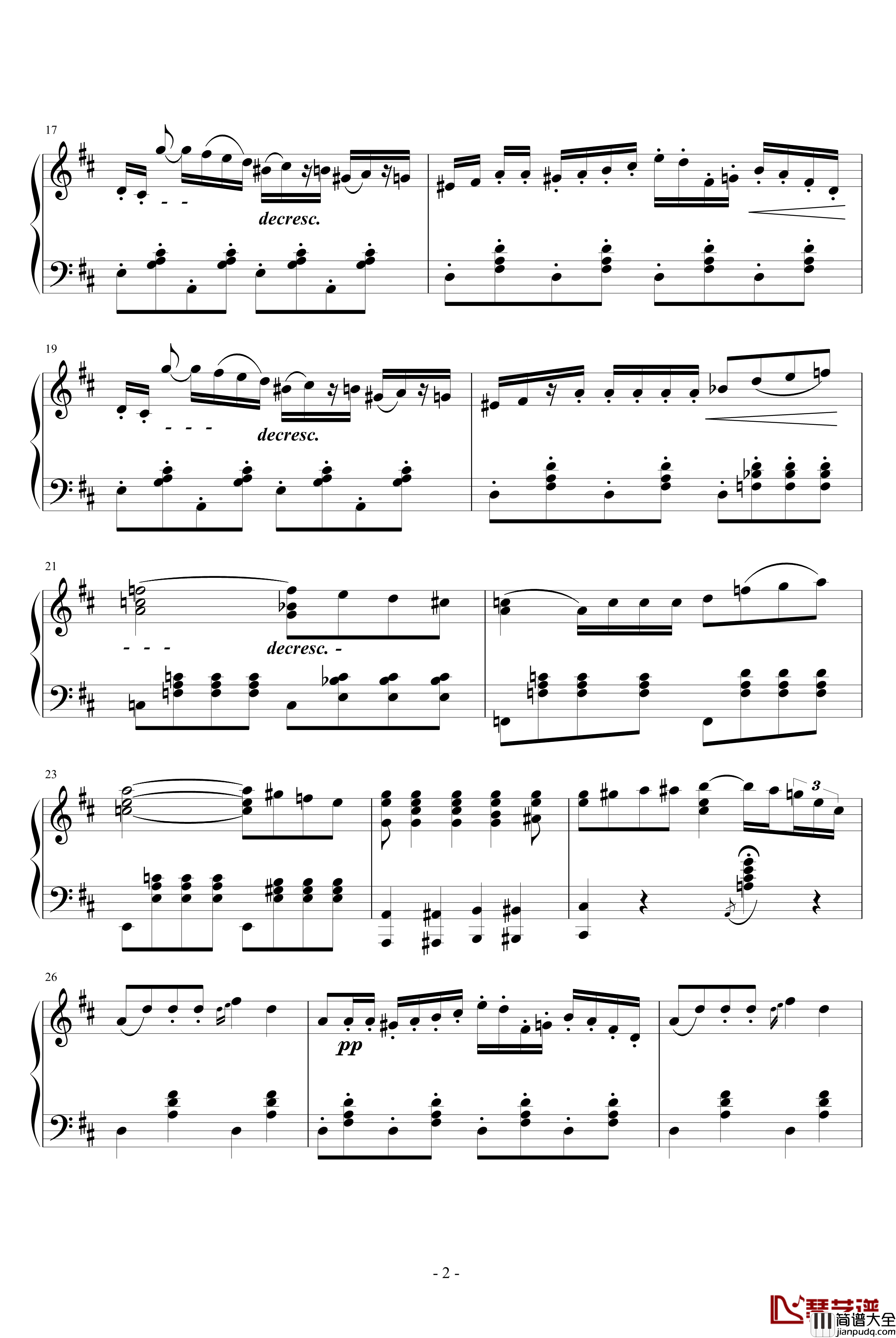 弄臣钢琴谱_原版_威尔第