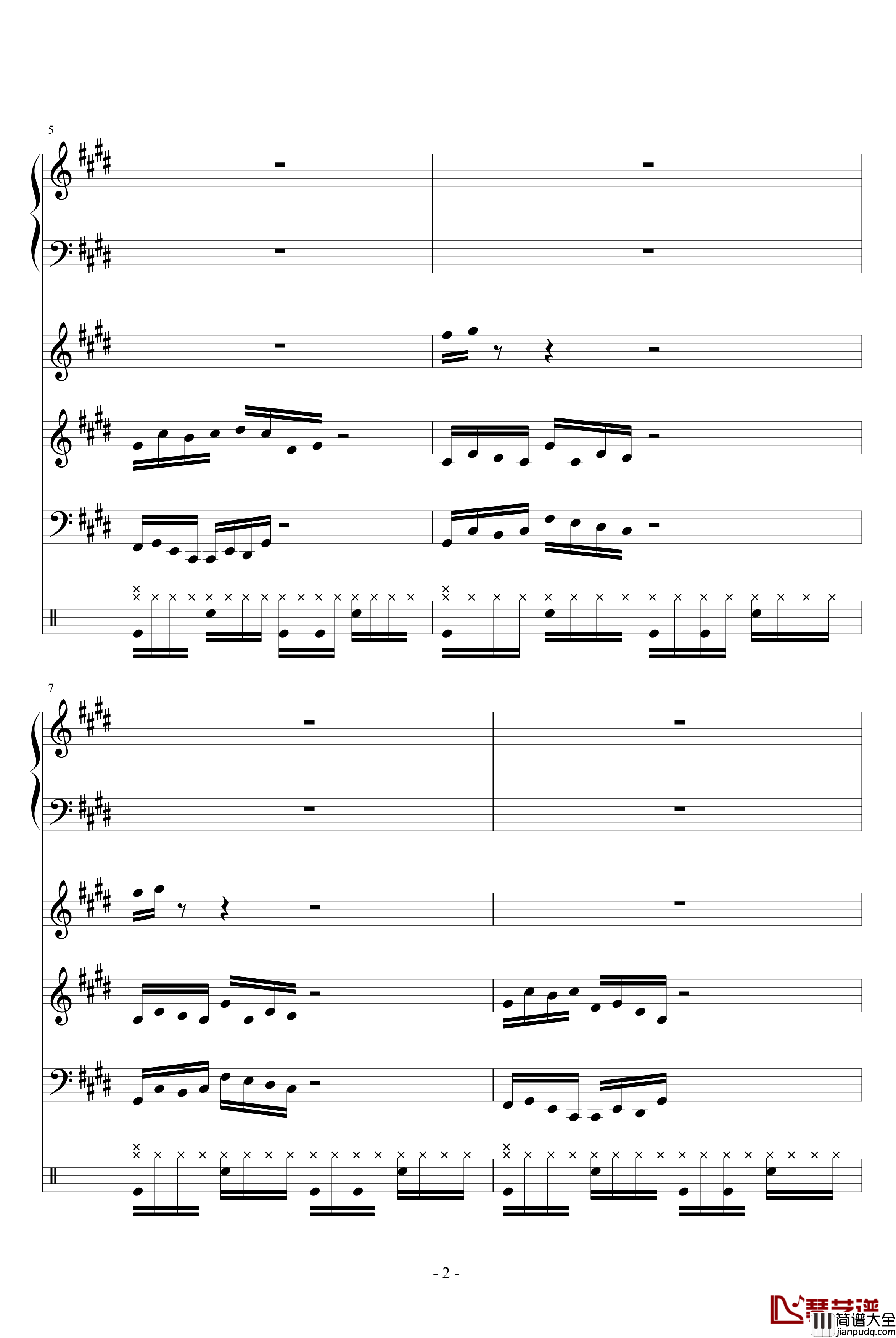 MR.FUCK钢琴谱_ansaiy