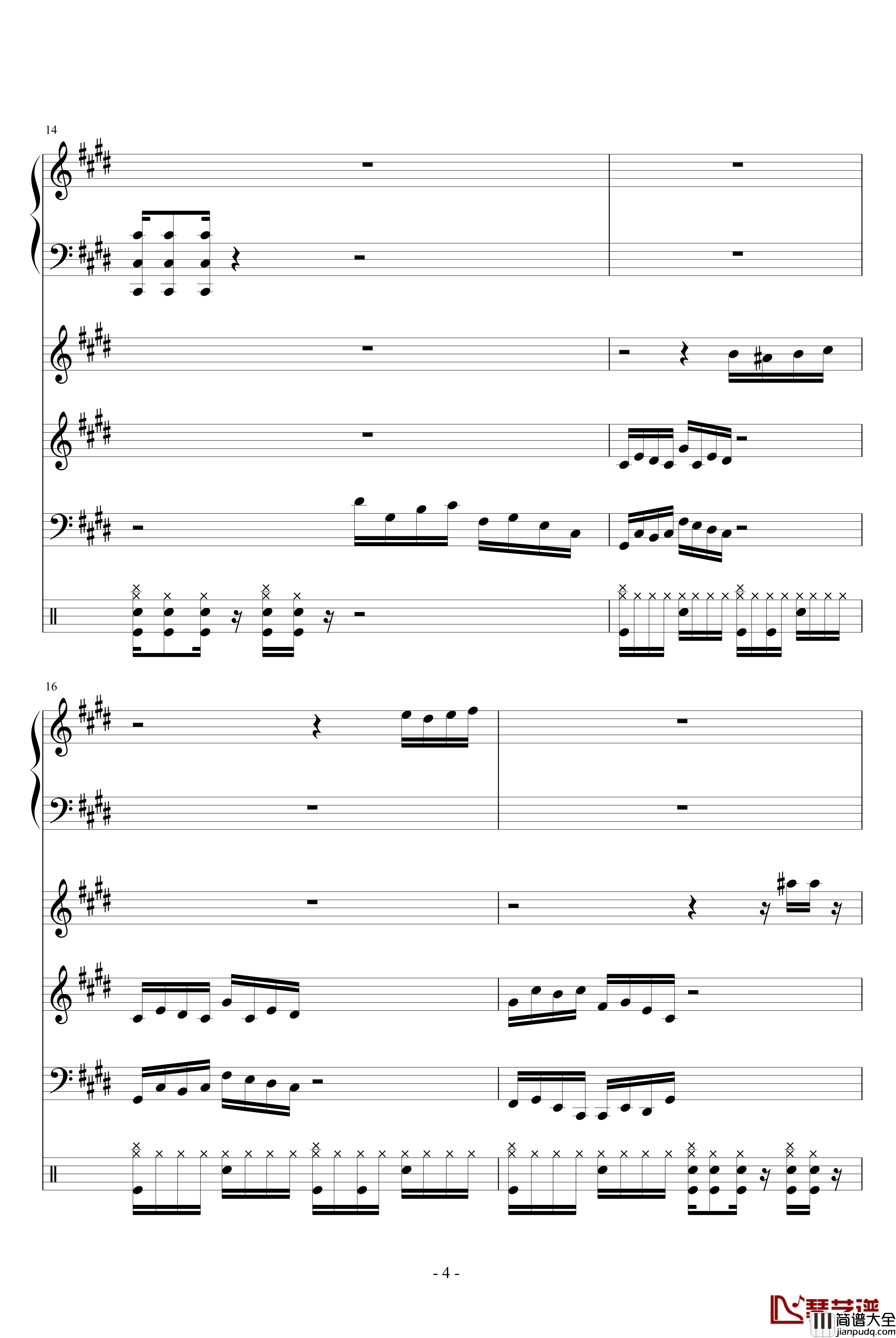 MR.FUCK钢琴谱_ansaiy