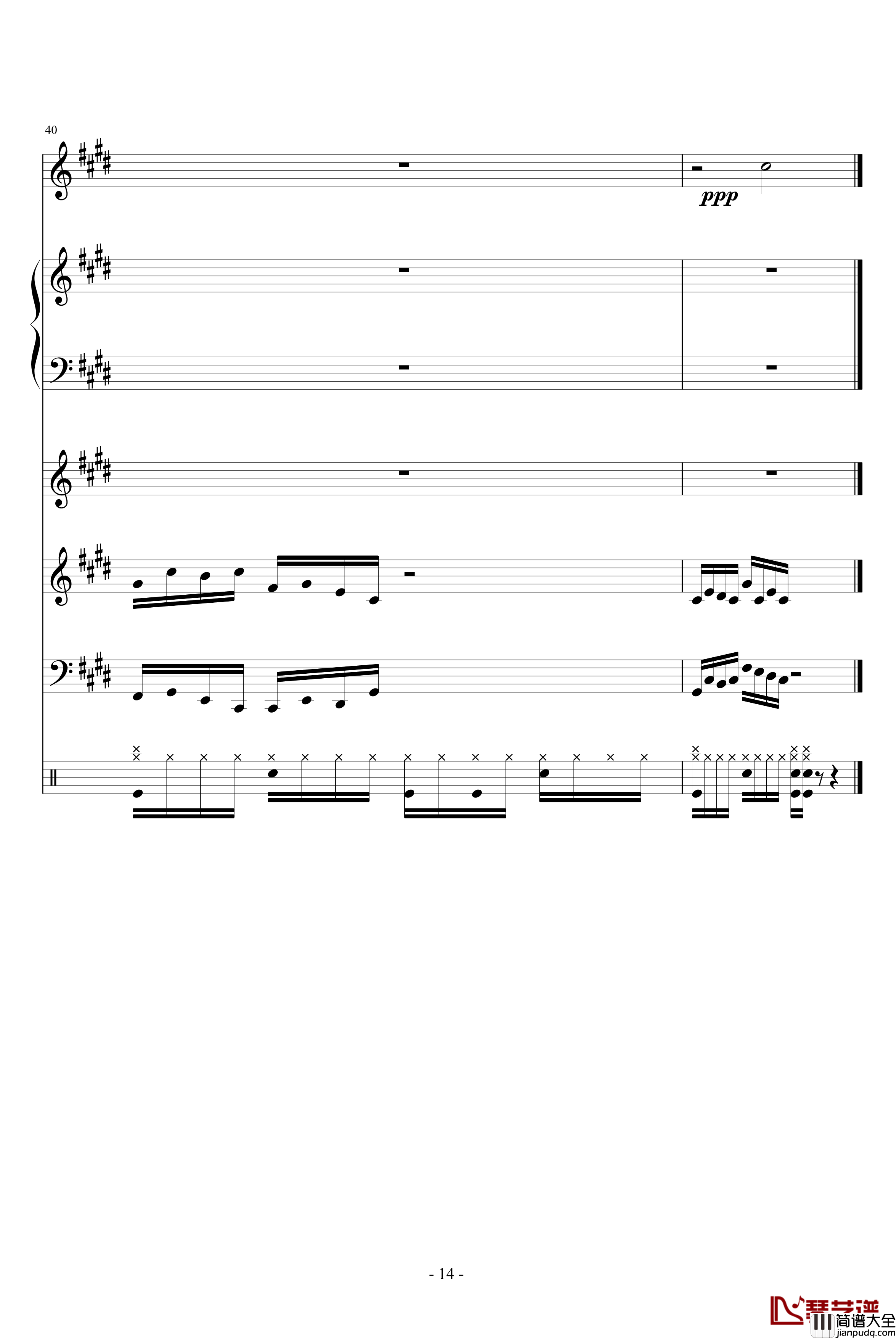 MR.FUCK钢琴谱_ansaiy