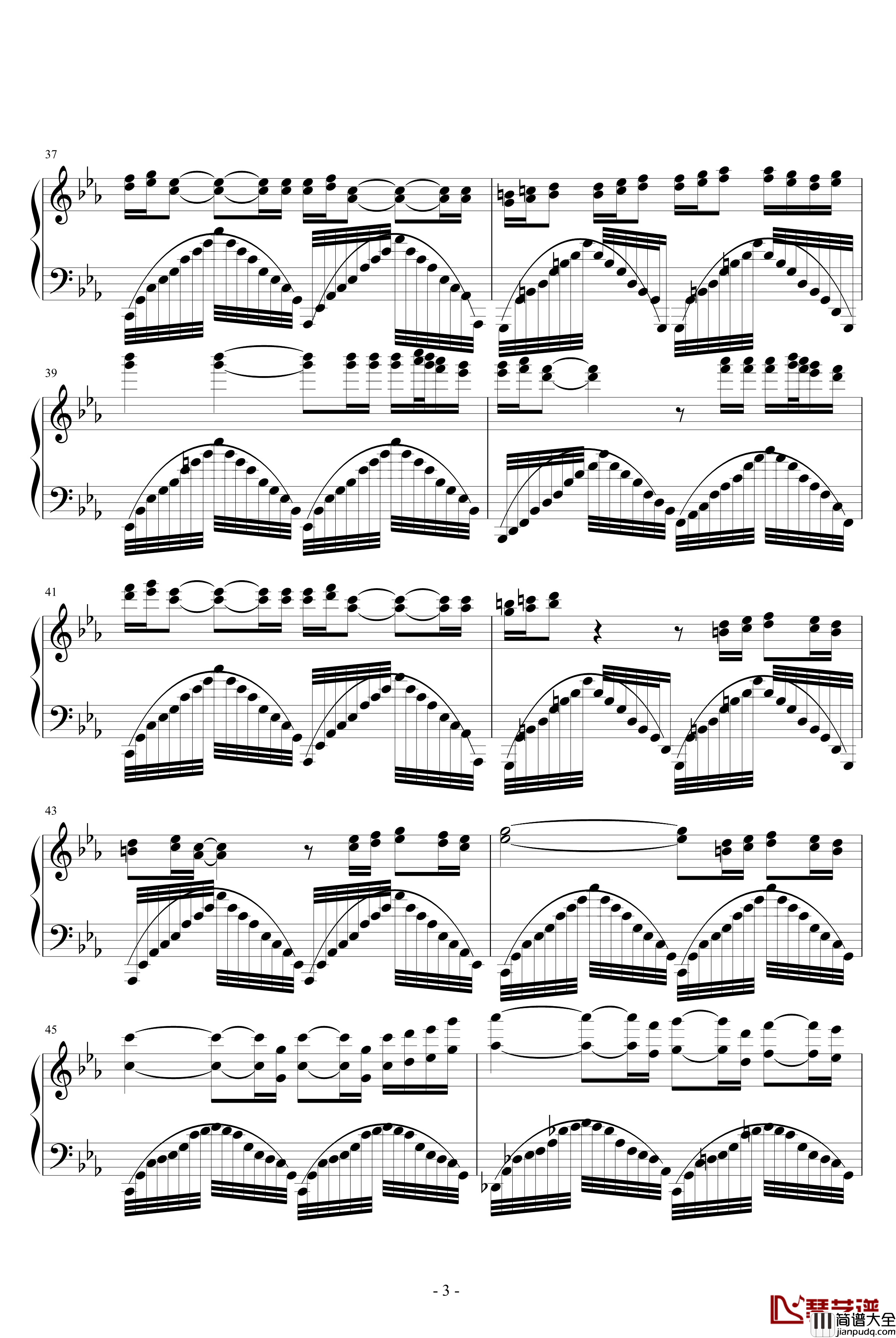 海神号的传说钢琴谱_Poseidon's_Tale_马克西姆_Maksim·Mrvica