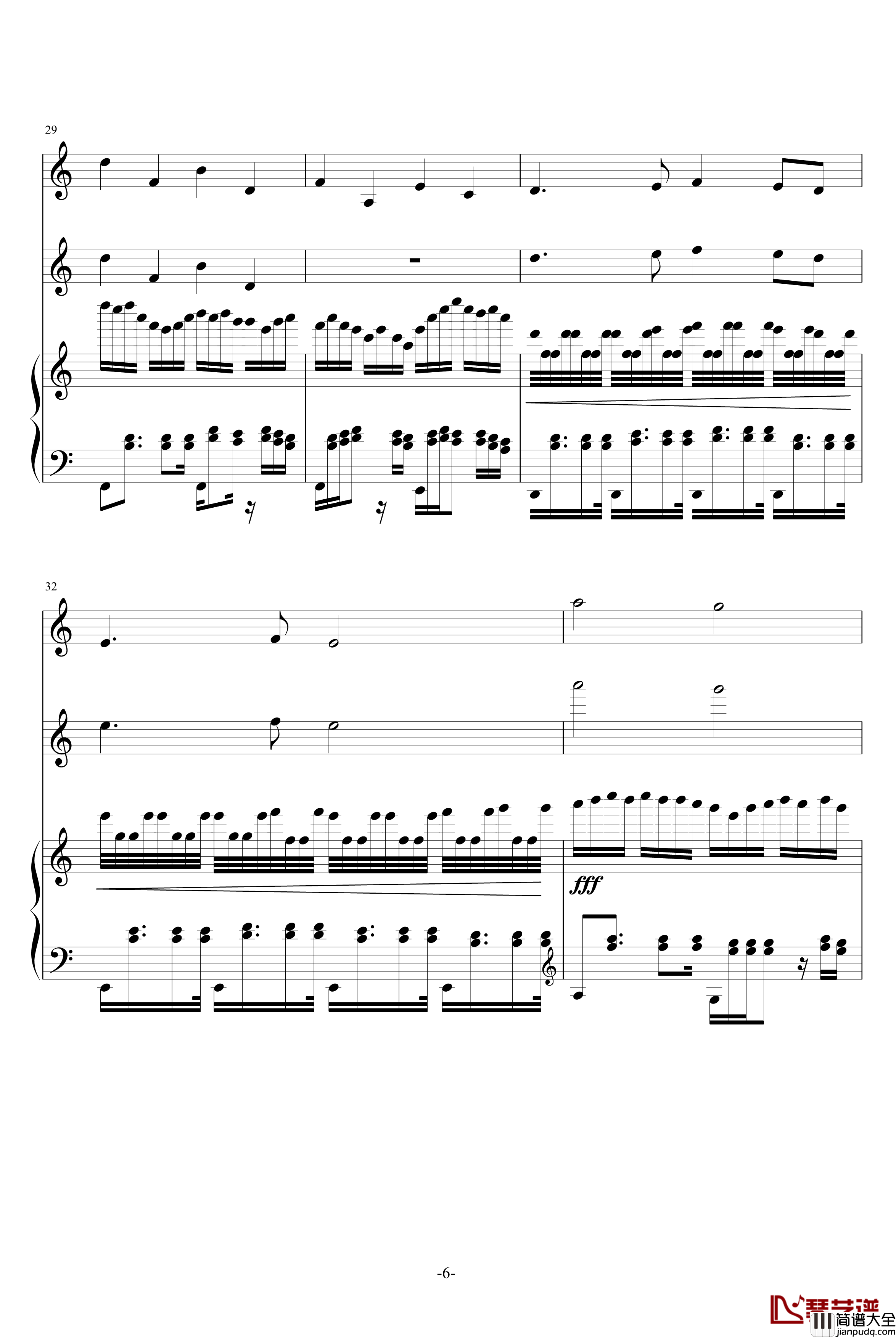 星之小舞曲钢琴谱_升c小调