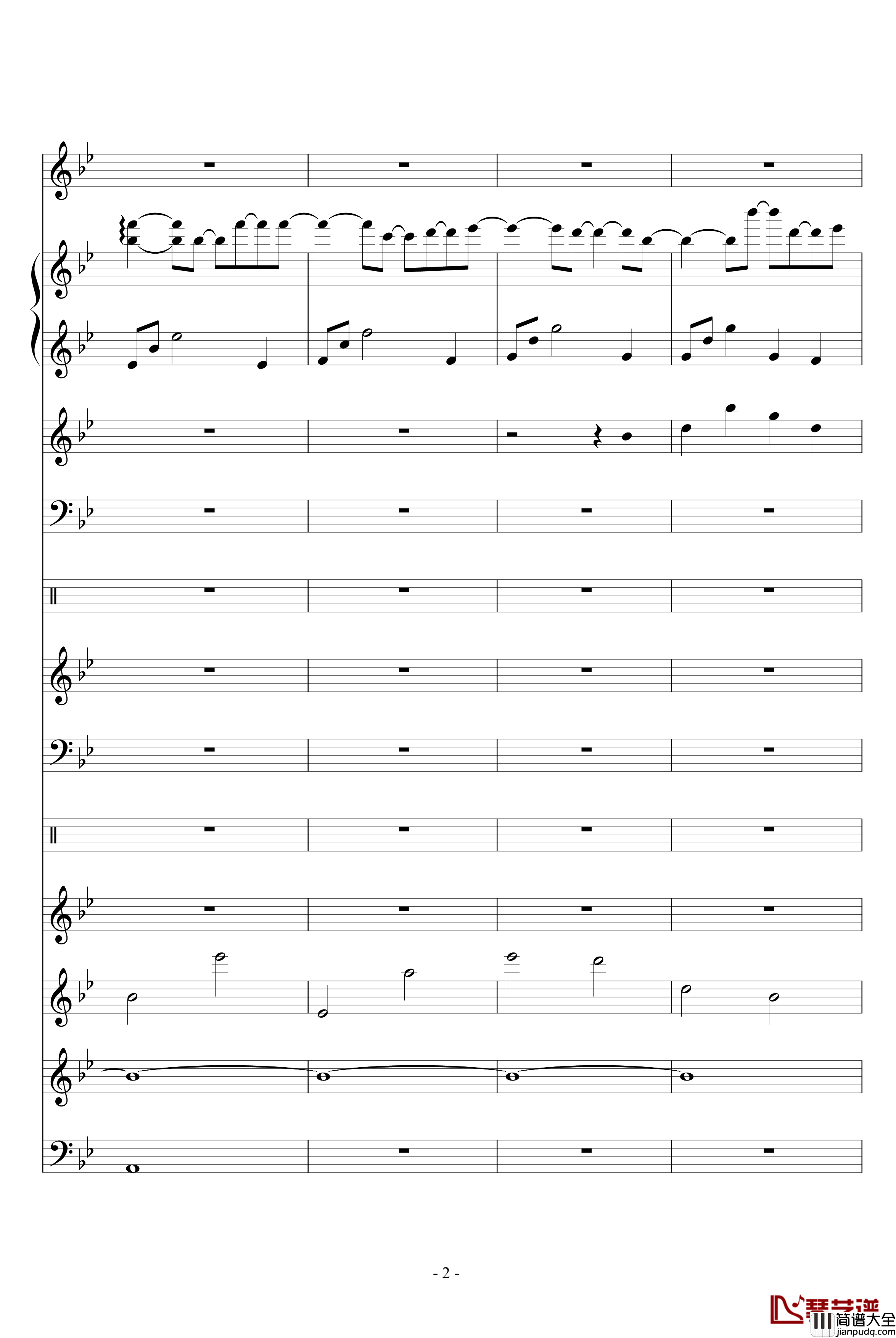 呼吸钢琴谱_你走以后_吴越