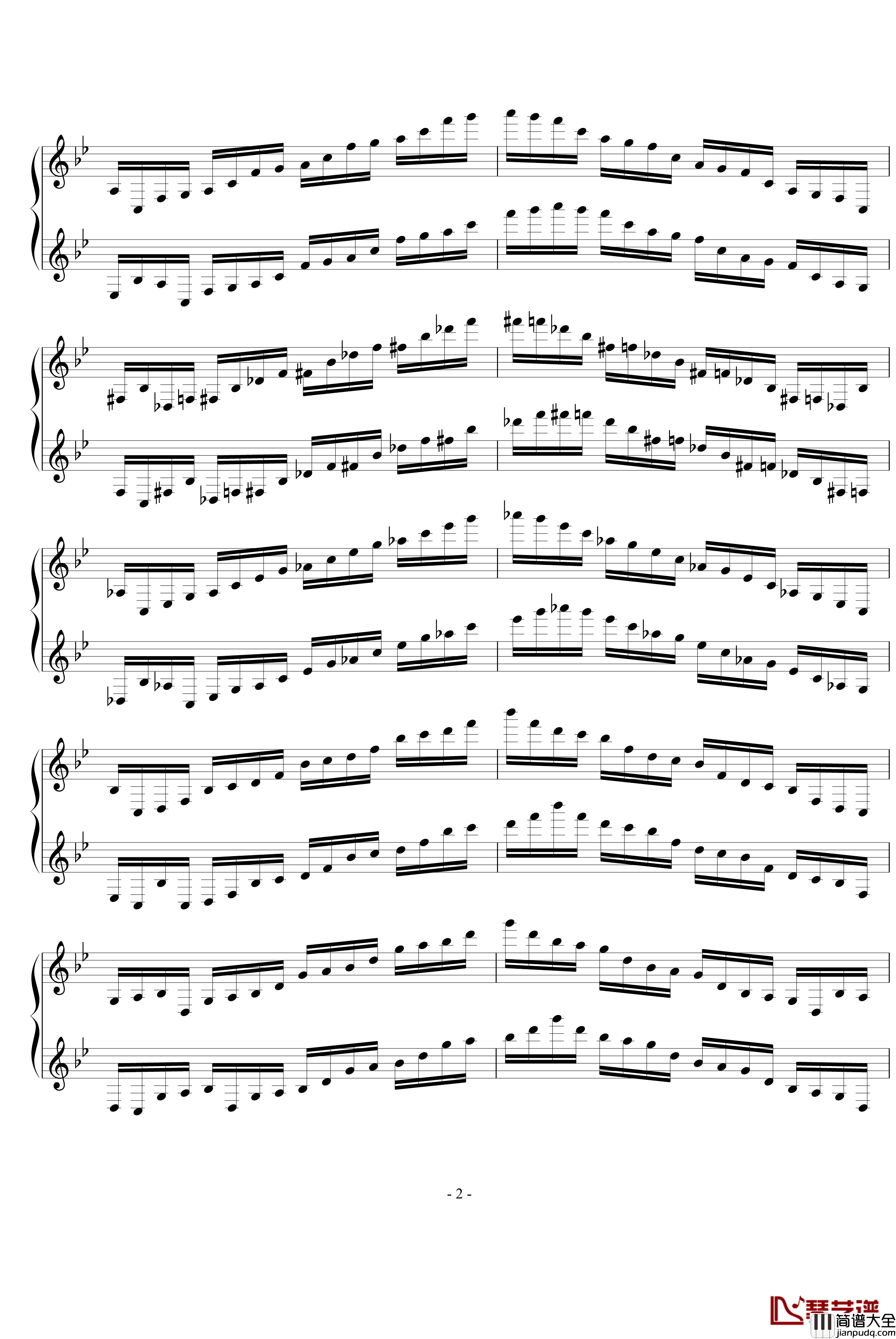 最终幻想主题钢琴谱_最终幻想