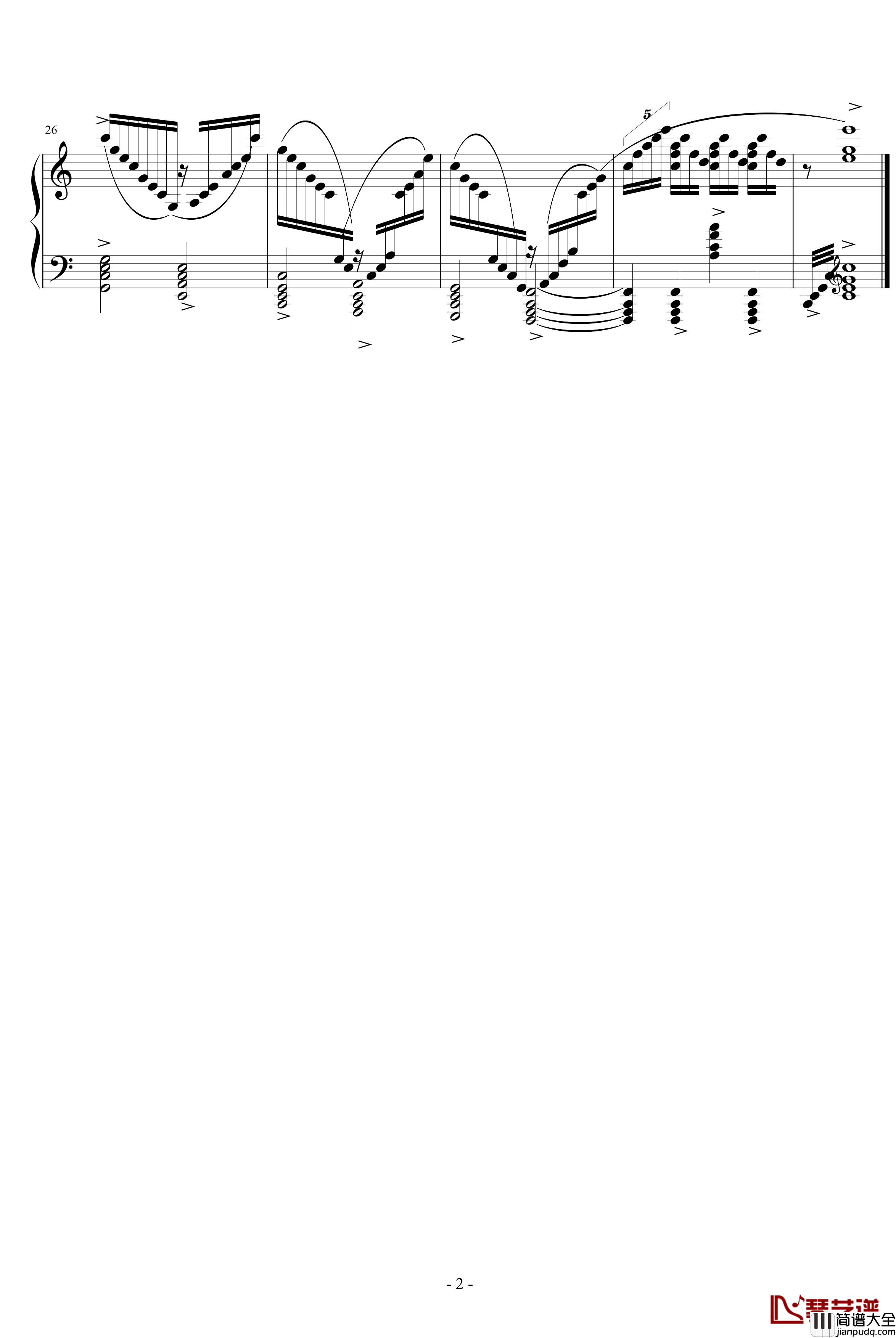 超级练习曲钢琴谱_李斯特