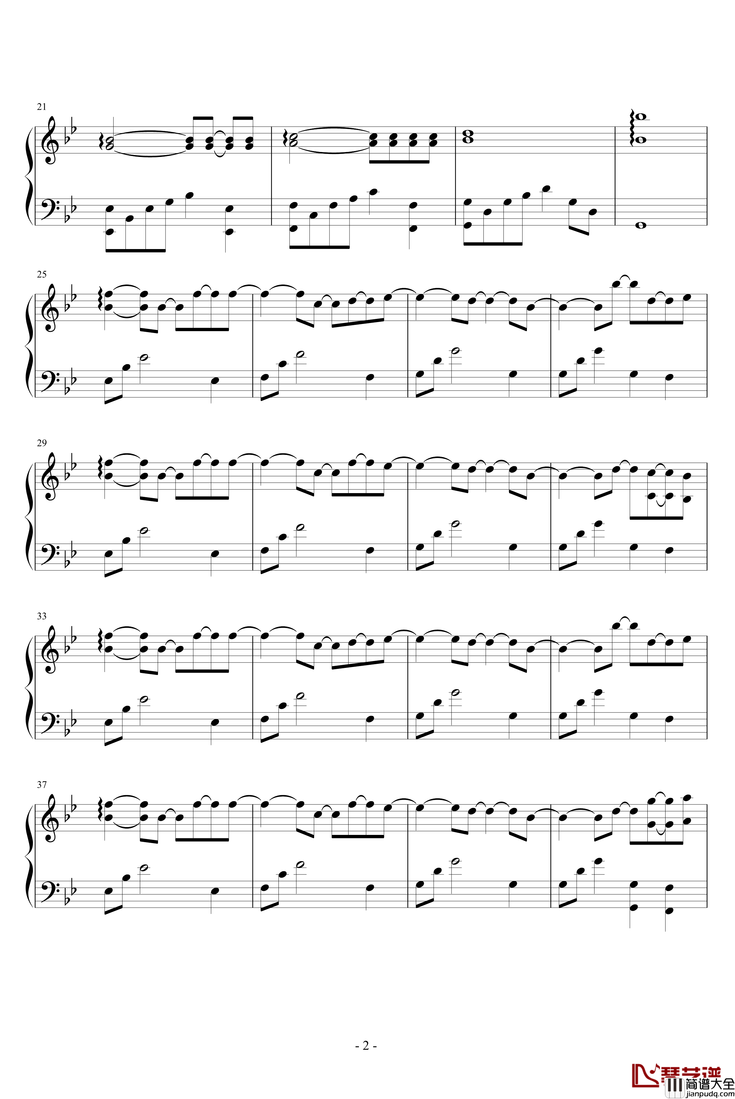 你走以后钢琴谱__呼吸_纯钢琴版_吴越