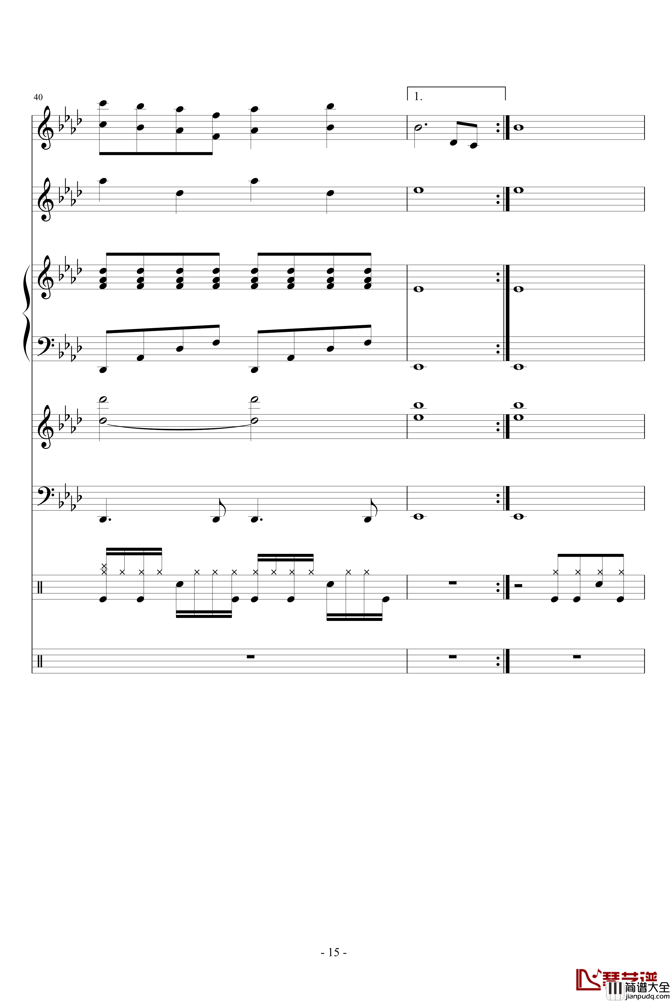 跨世时空的箫钢琴谱_主题_血腥残阳