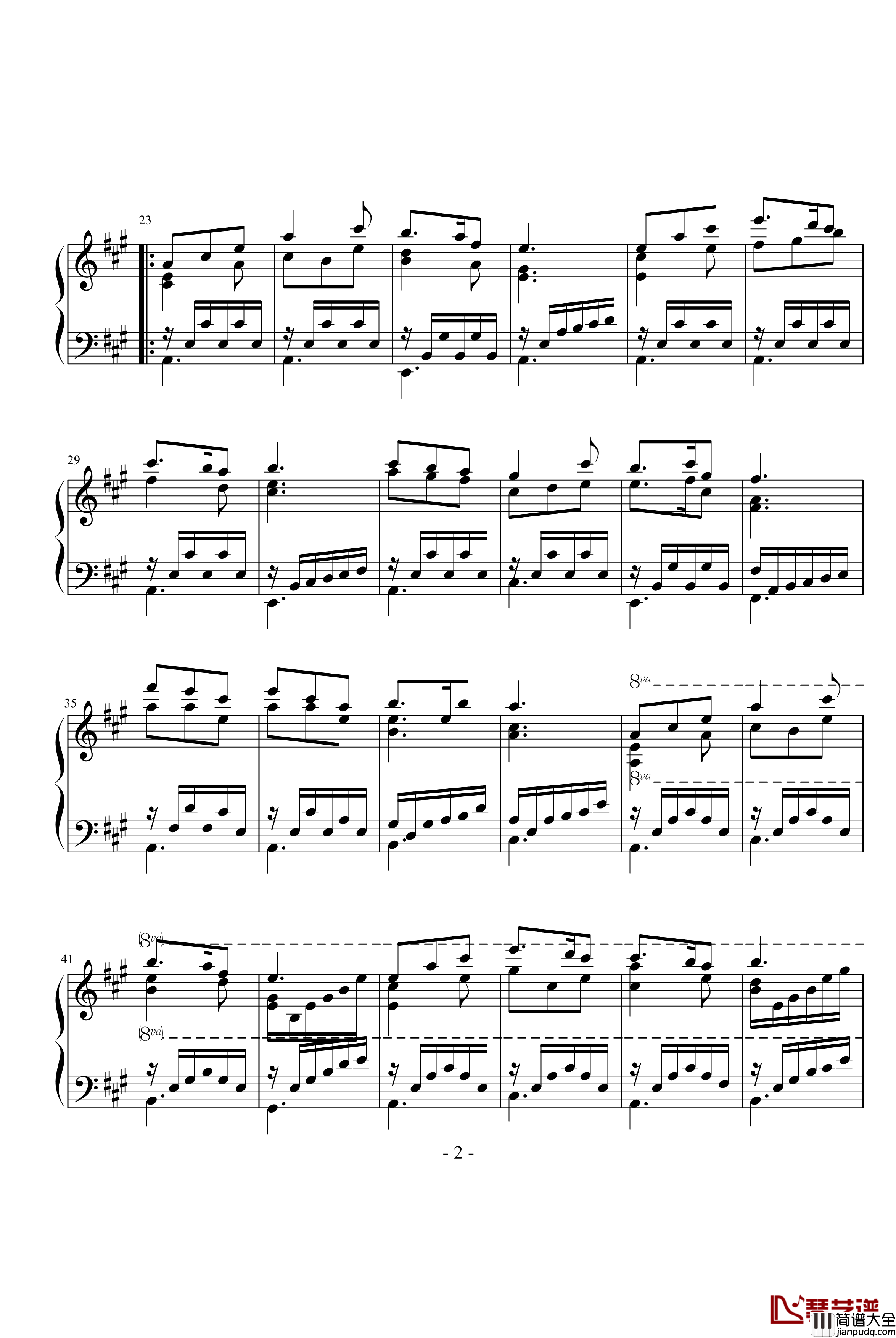 春之舞钢琴谱_改_田献