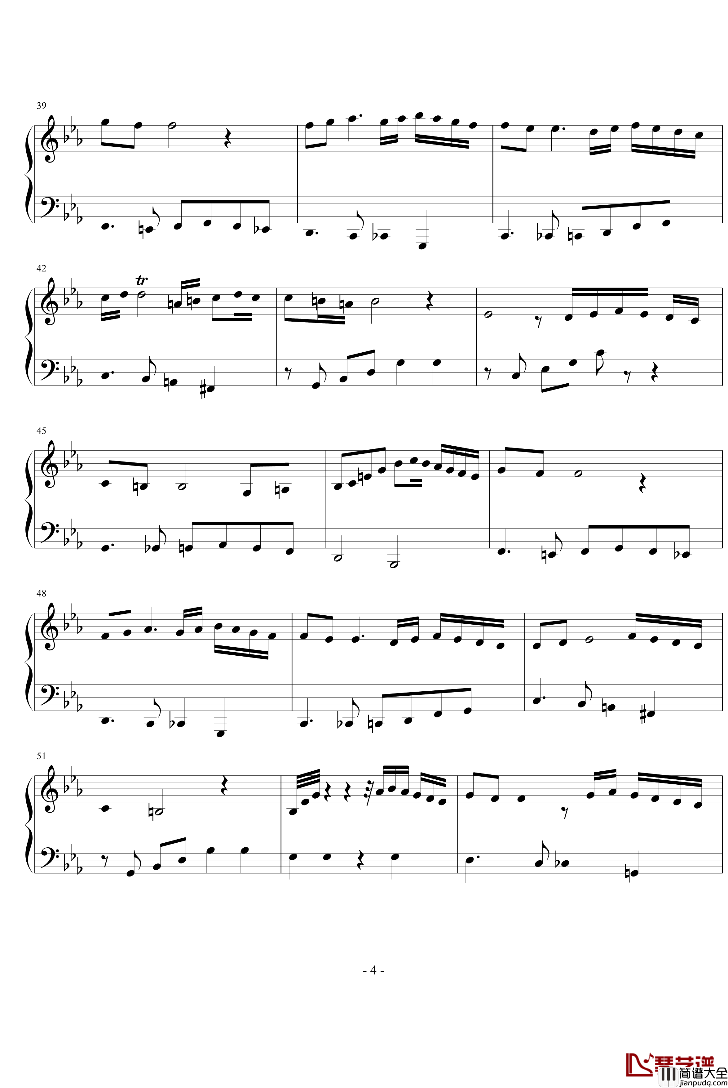 恶魔城月下夜想曲BGM钢琴谱_木雕变奏曲_游戏