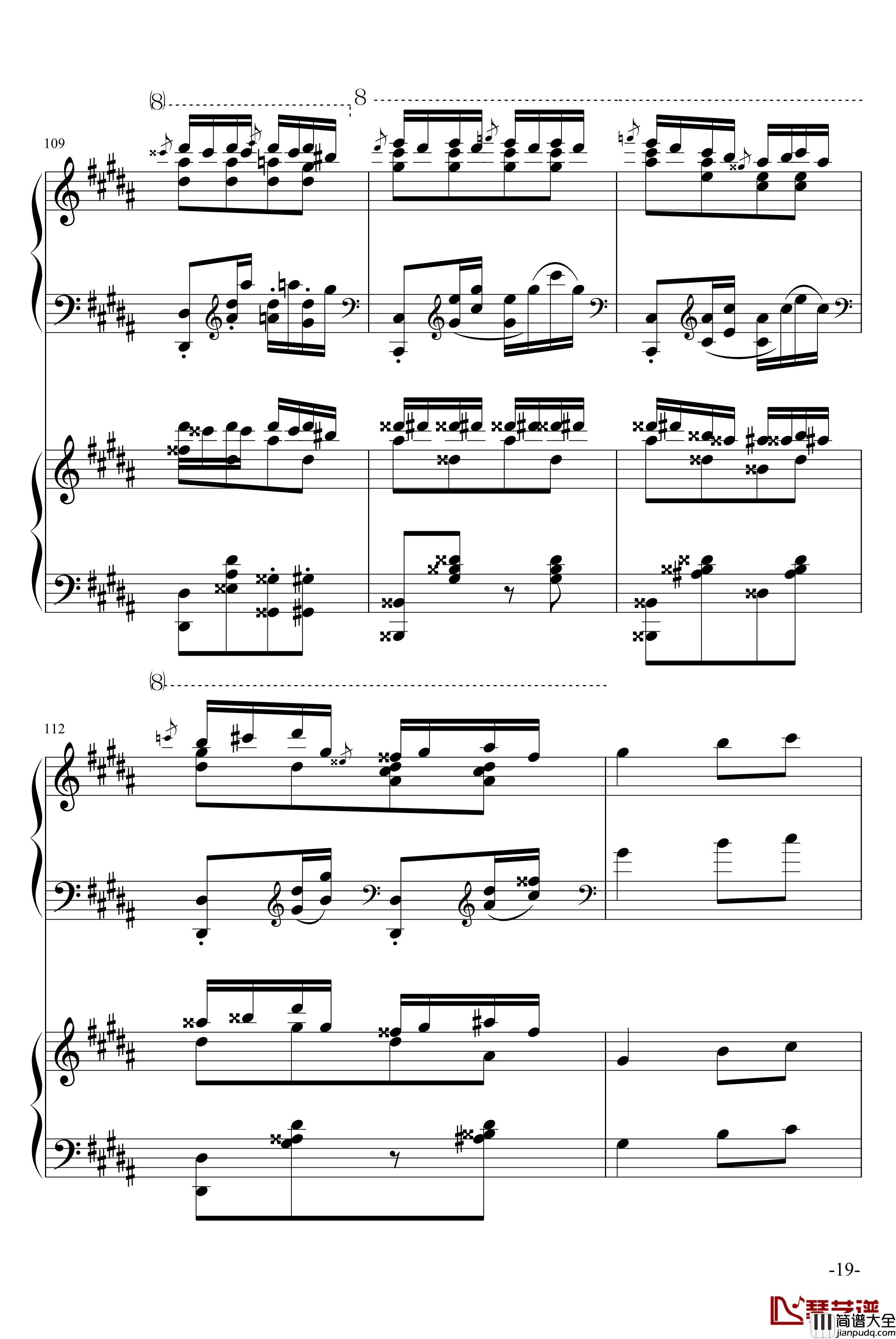 斗琴就找土耳其真实惠钢琴谱_修改_莫扎特