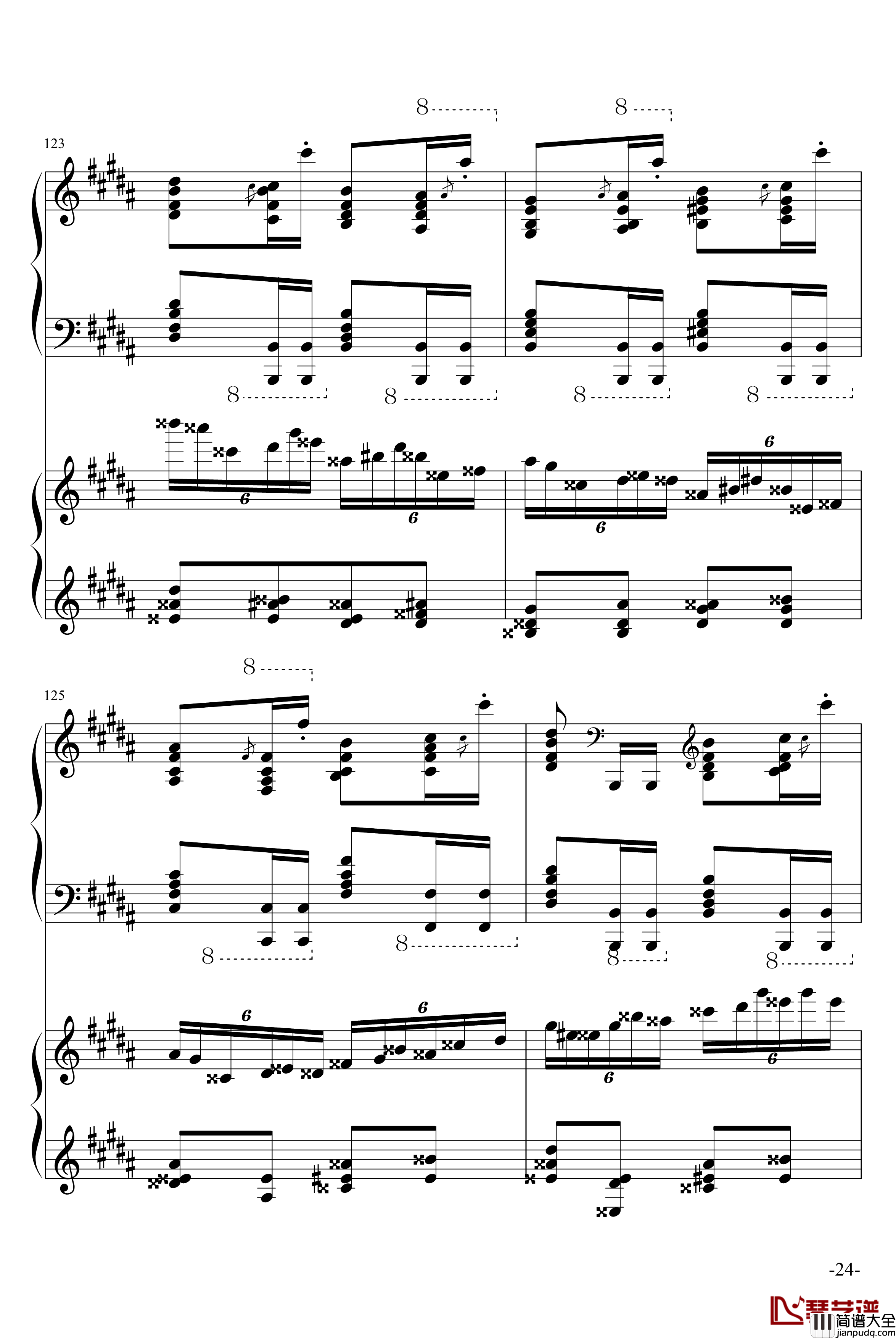 斗琴就找土耳其真实惠钢琴谱_修改_莫扎特