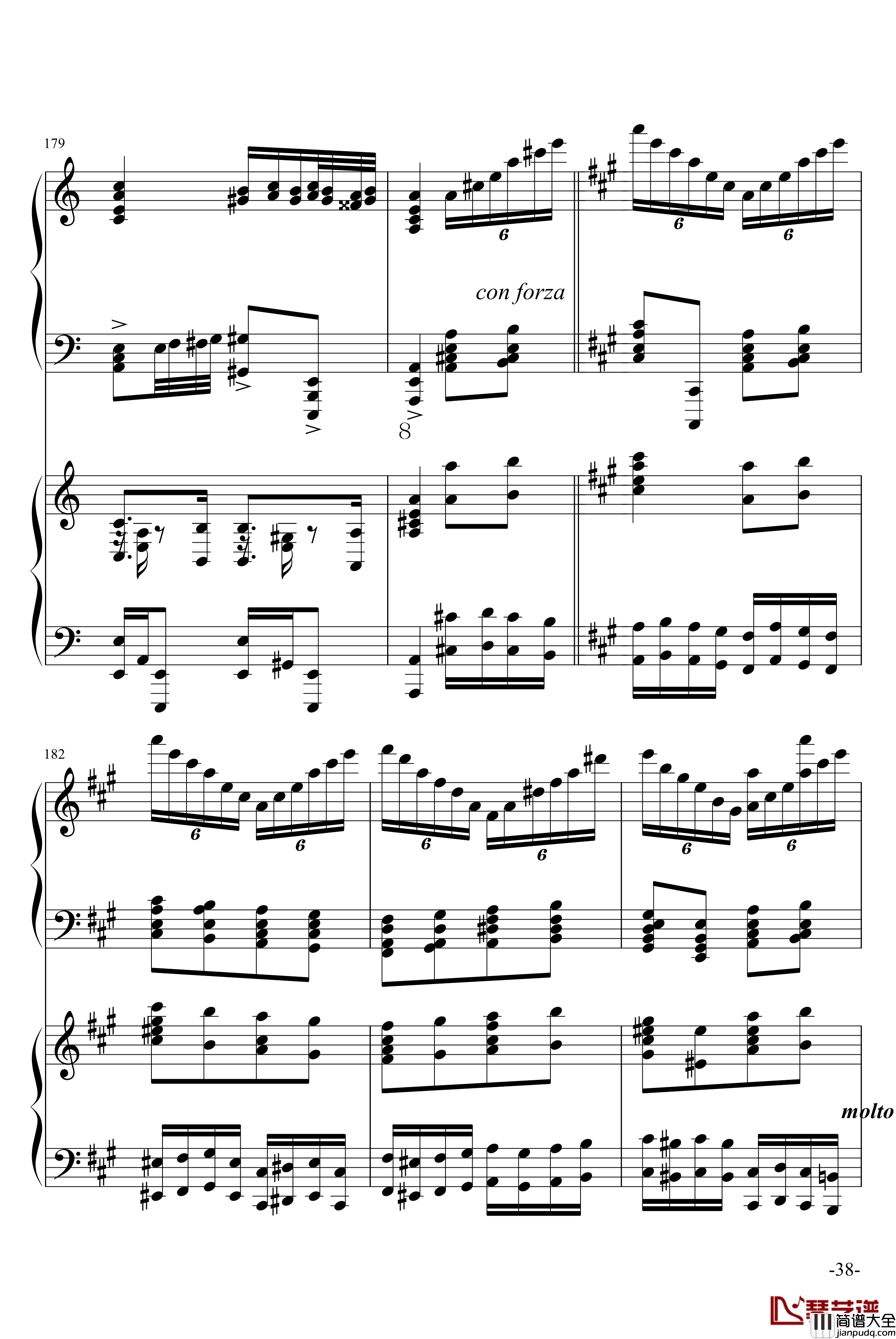 斗琴就找土耳其真实惠钢琴谱_修改_莫扎特