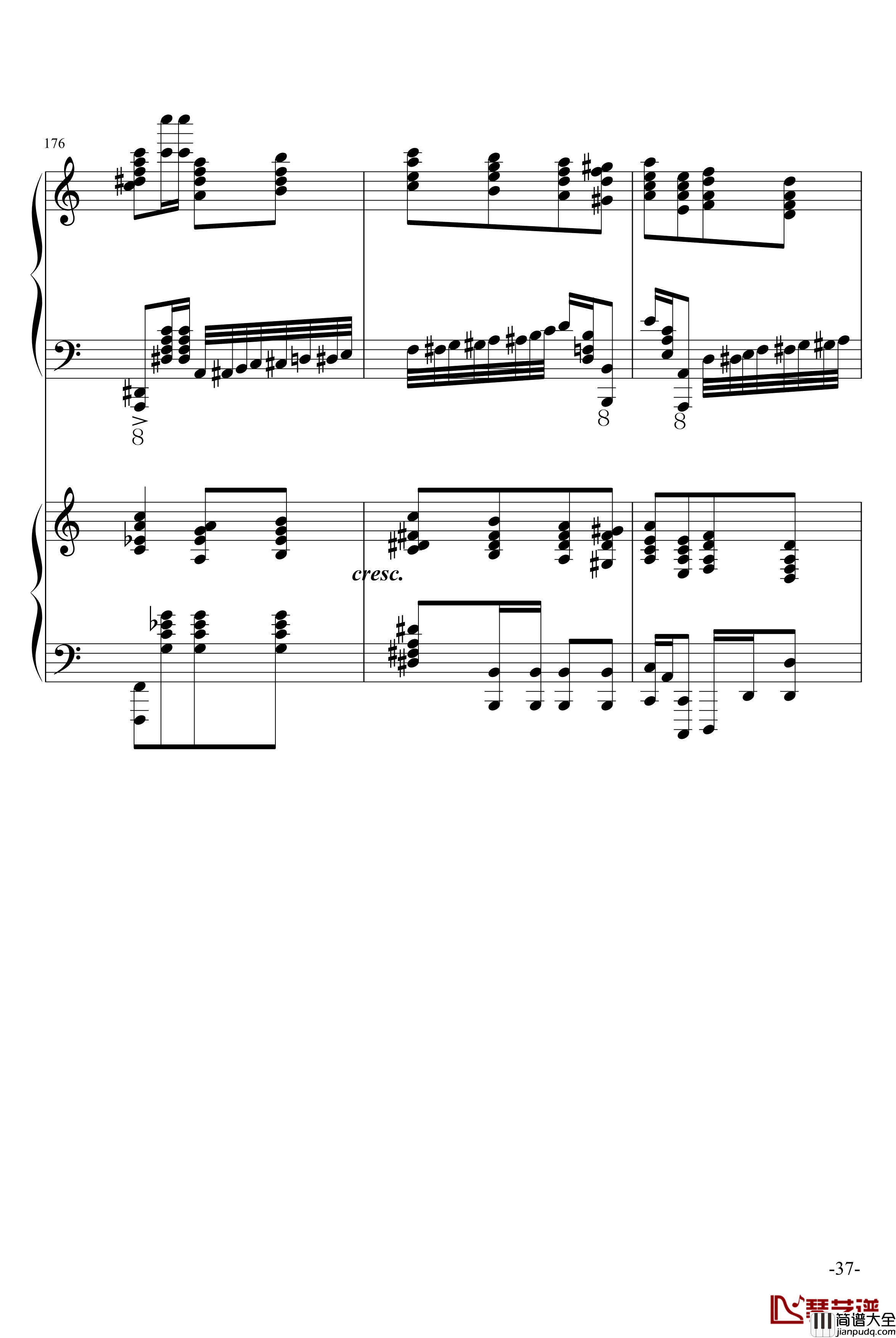 斗琴就找土耳其真实惠钢琴谱_修改_莫扎特