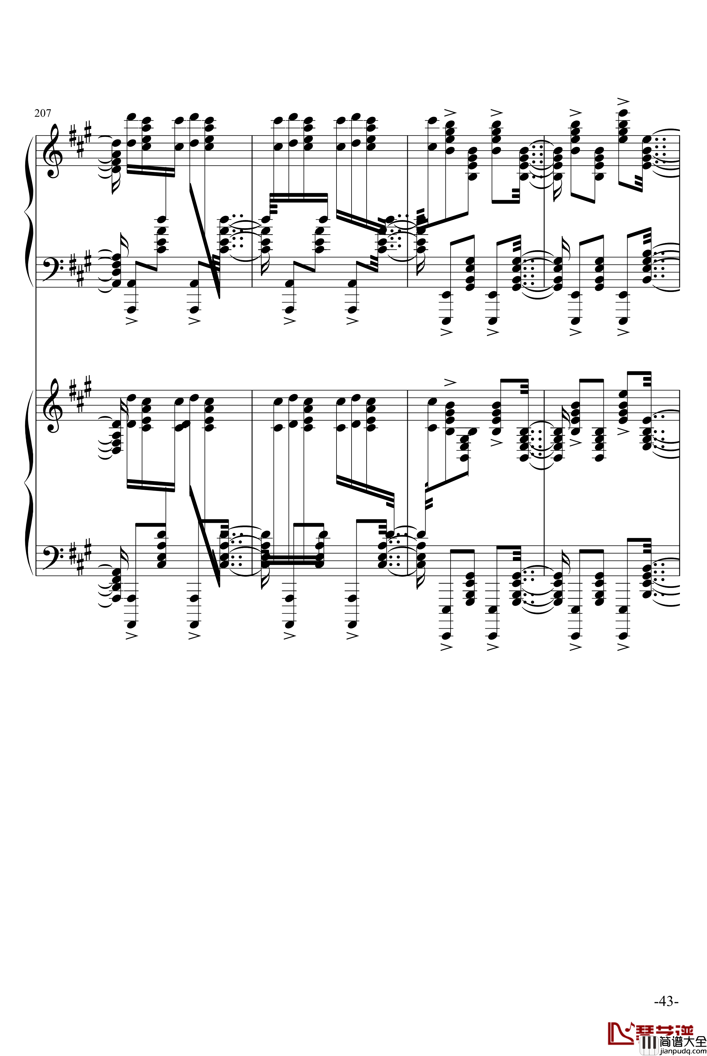 斗琴就找土耳其真实惠钢琴谱_修改_莫扎特