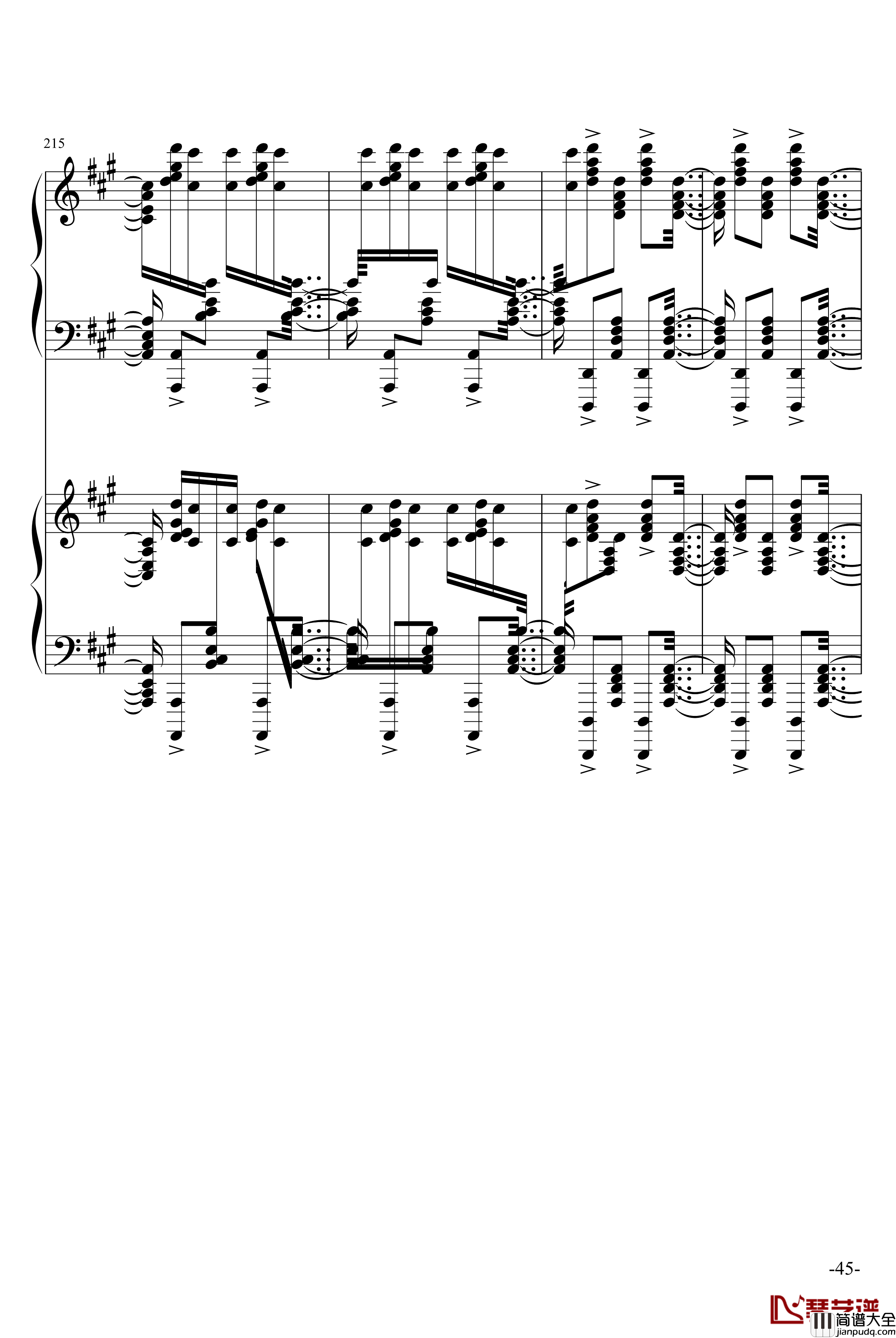 斗琴就找土耳其真实惠钢琴谱_修改_莫扎特