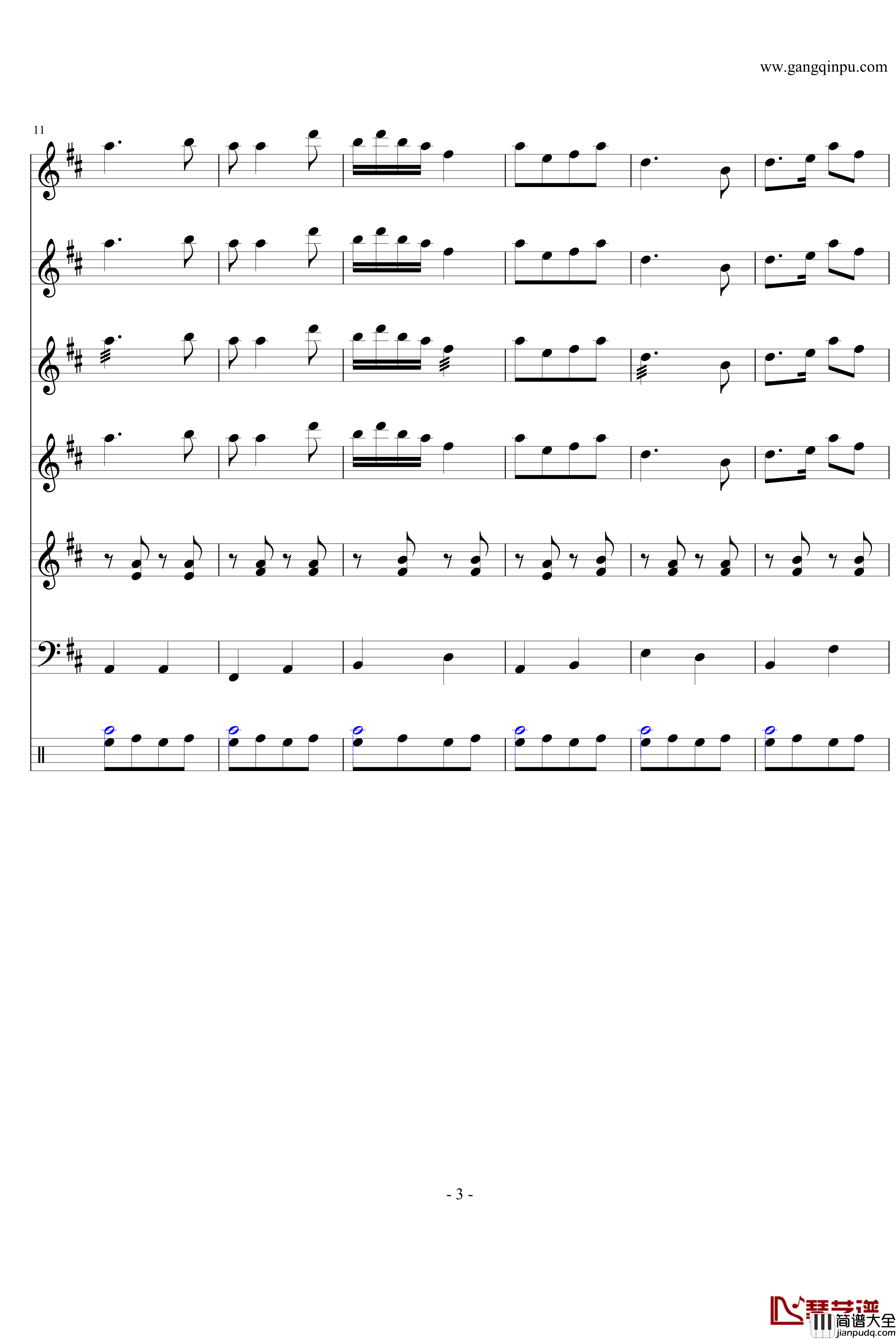 紫竹调钢琴谱_民乐版_中国名曲