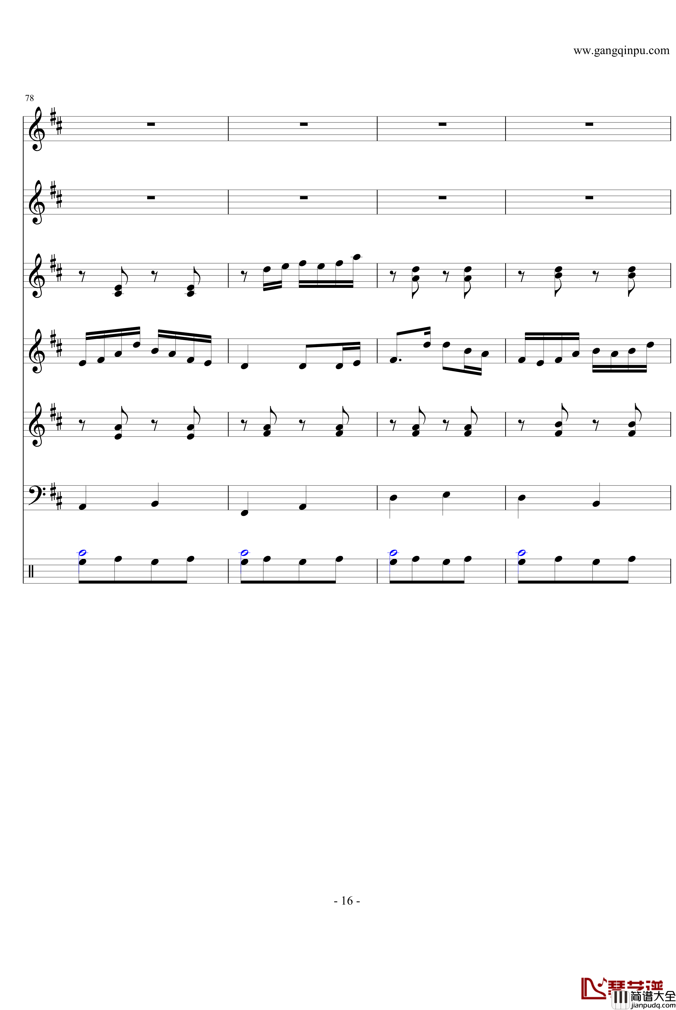 紫竹调钢琴谱_民乐版_中国名曲