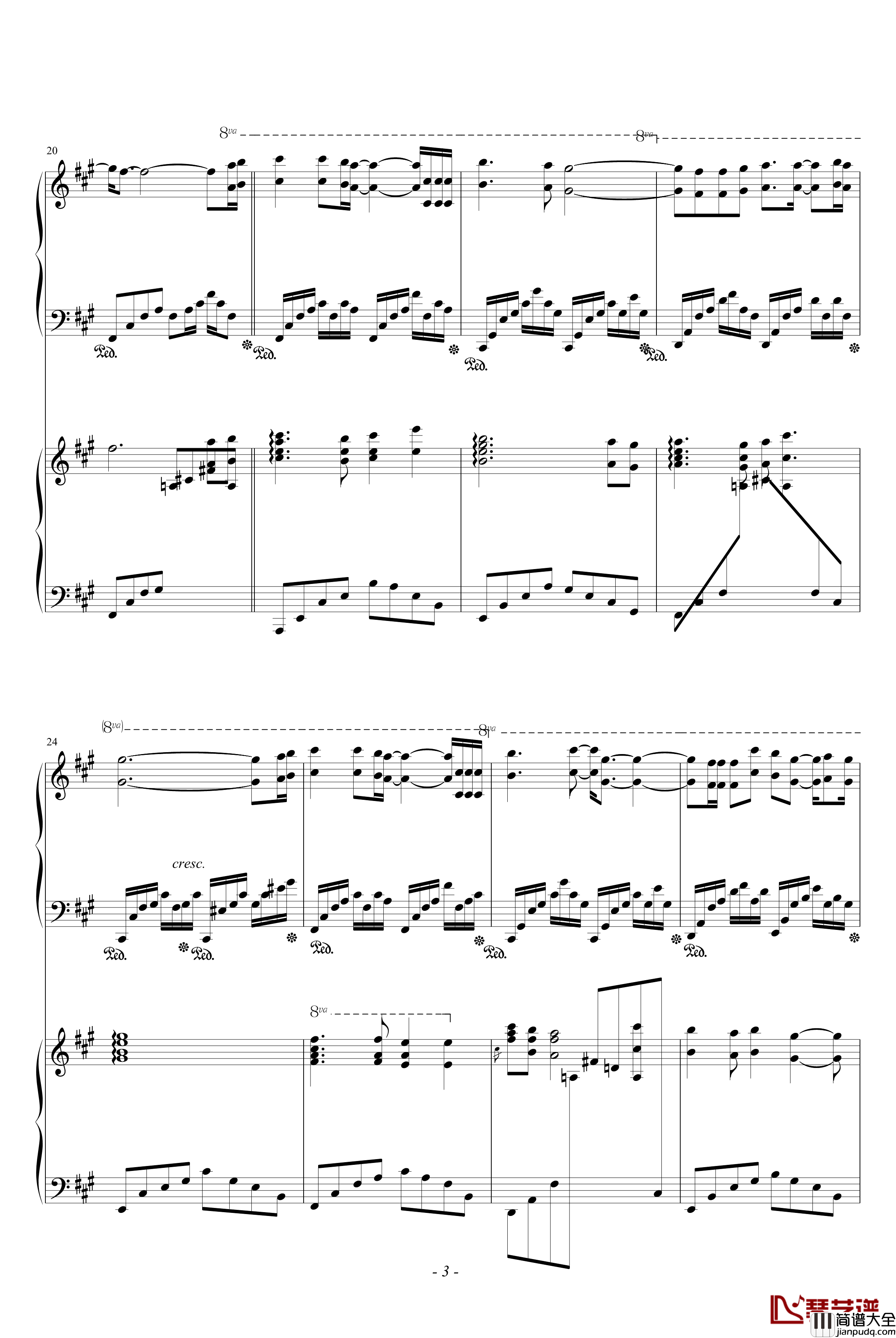 神医喜来乐VS天空之城钢琴谱_未知分类