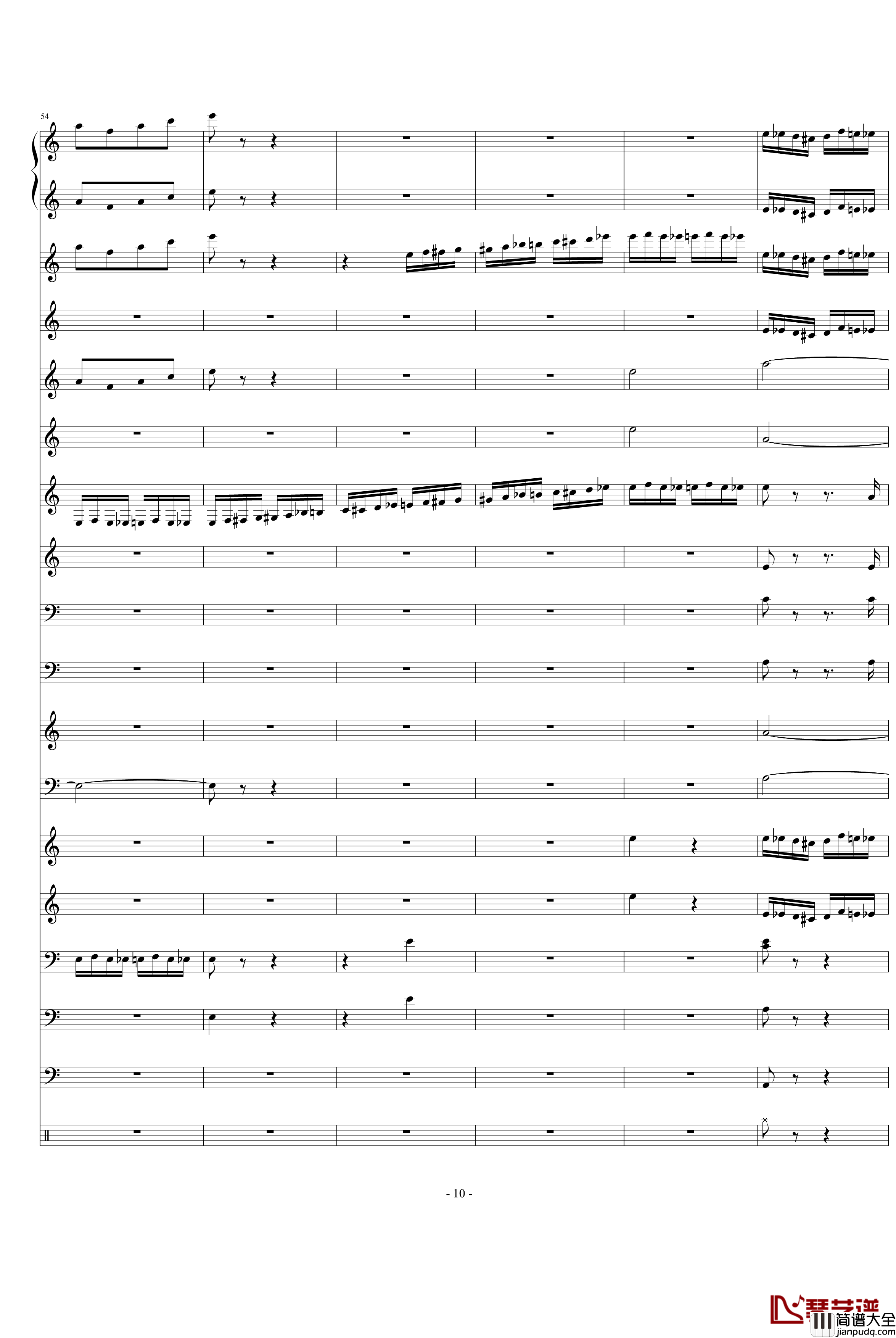 野蜂飞舞钢琴谱_Charm2版_里姆斯基_柯萨科夫