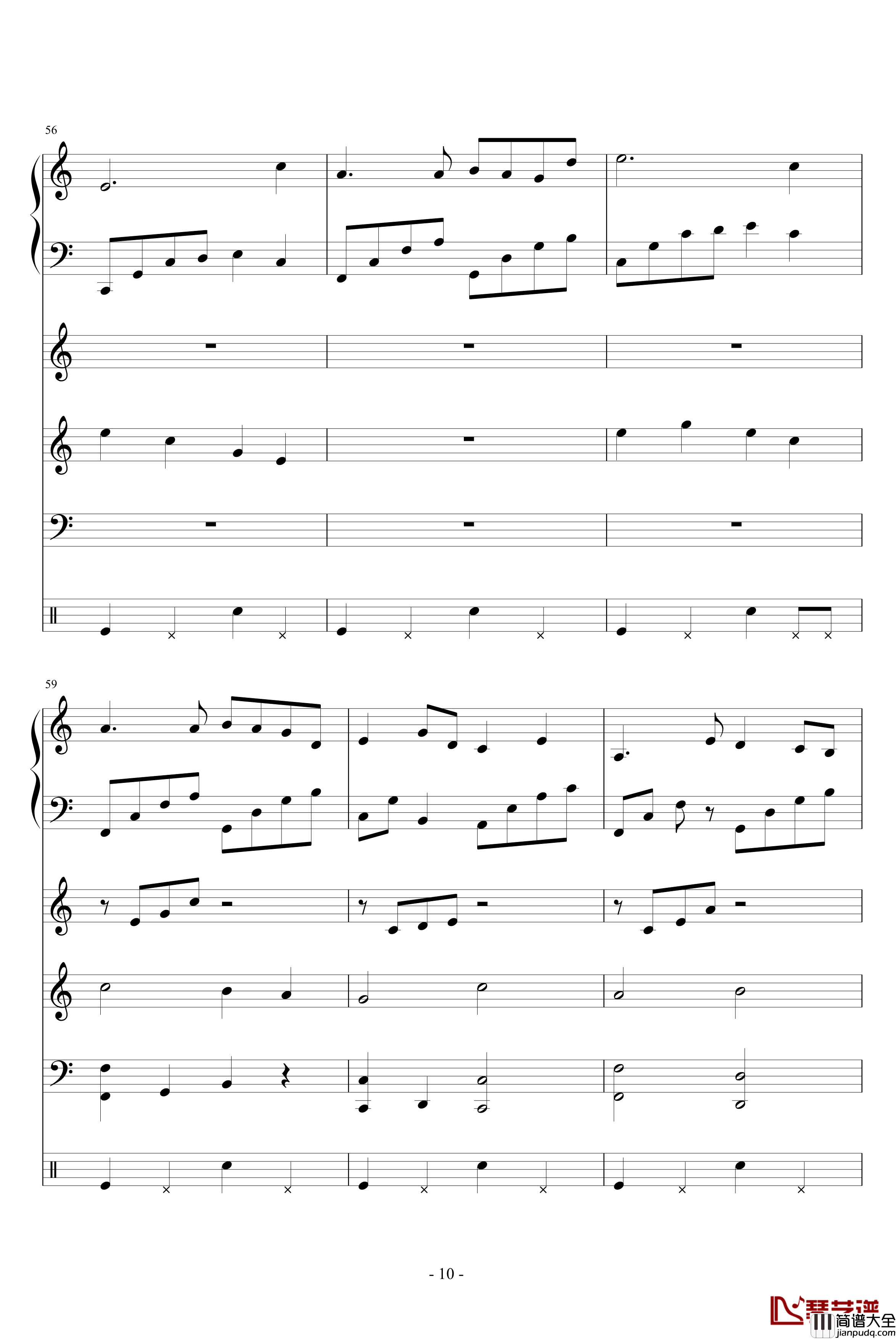 彩虹社歌钢琴谱_未完成_葬礼の华彩