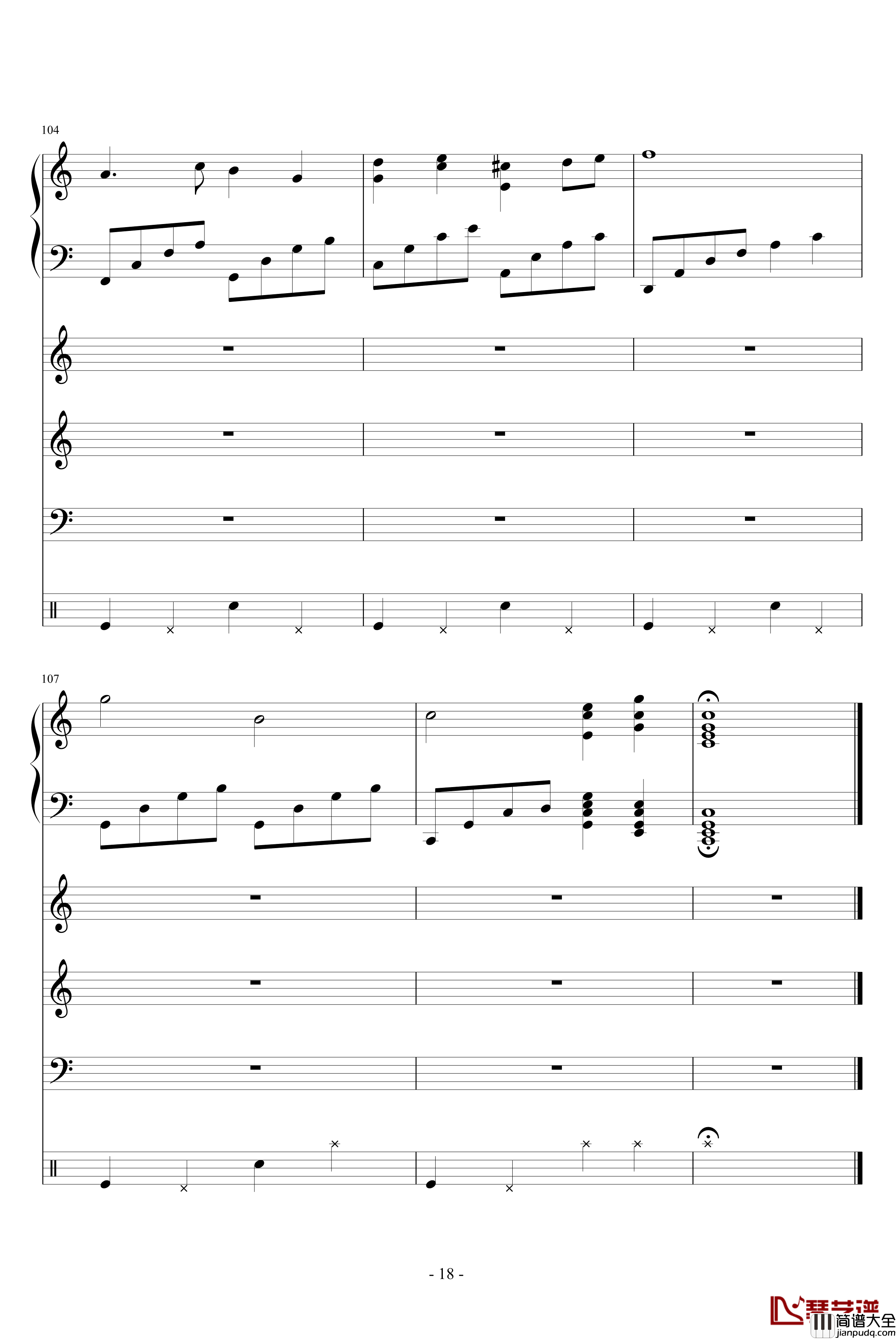 彩虹社歌钢琴谱_未完成_葬礼の华彩