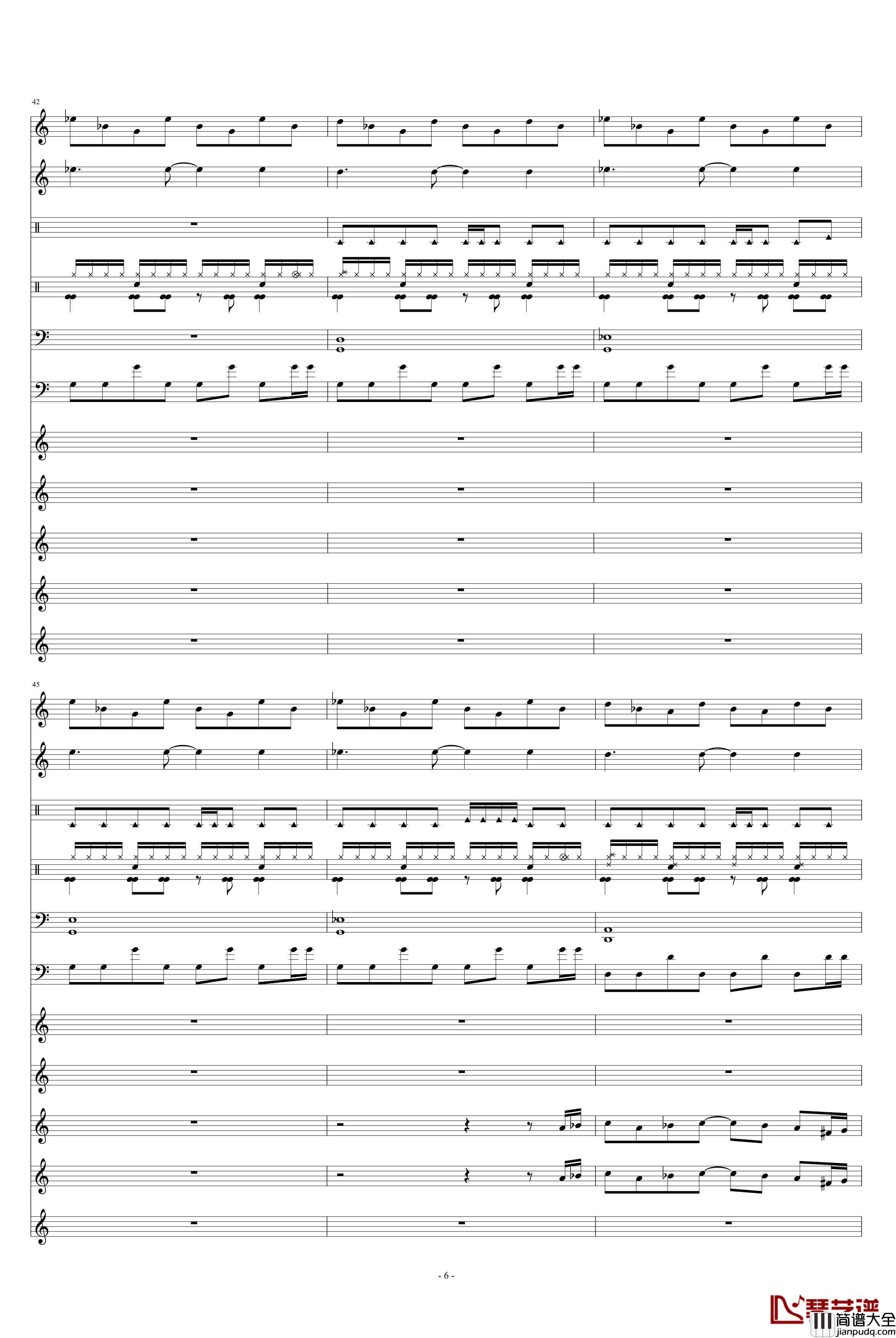 塞尔达传说钢琴谱_总谱_塞尔达