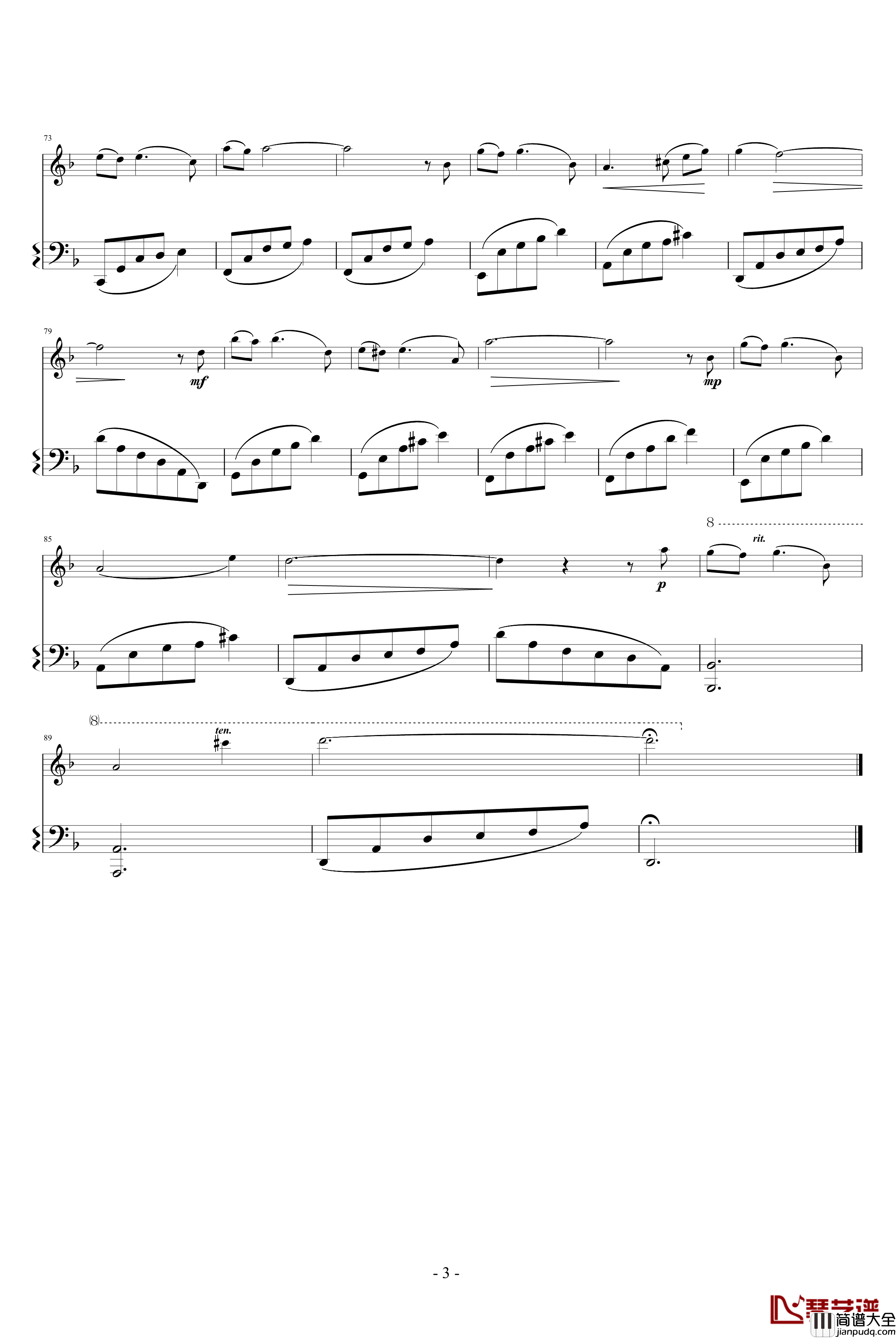 Appassionata钢琴谱_神秘园