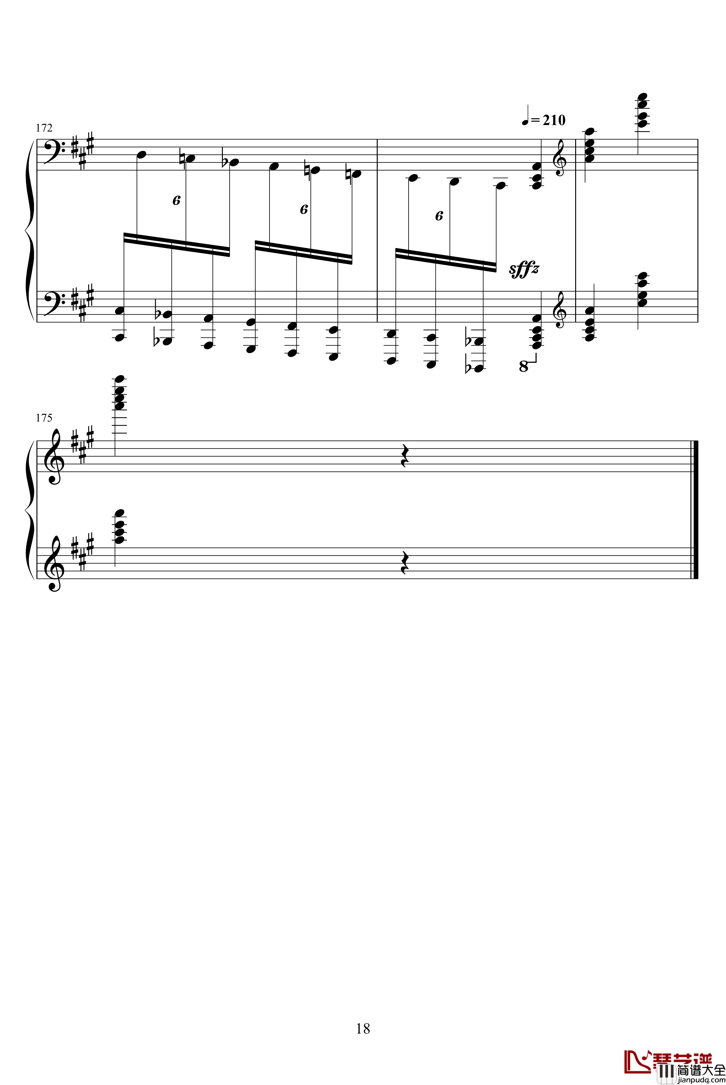 土耳其进行曲钢琴谱_原版_莫扎特_瓦洛多斯