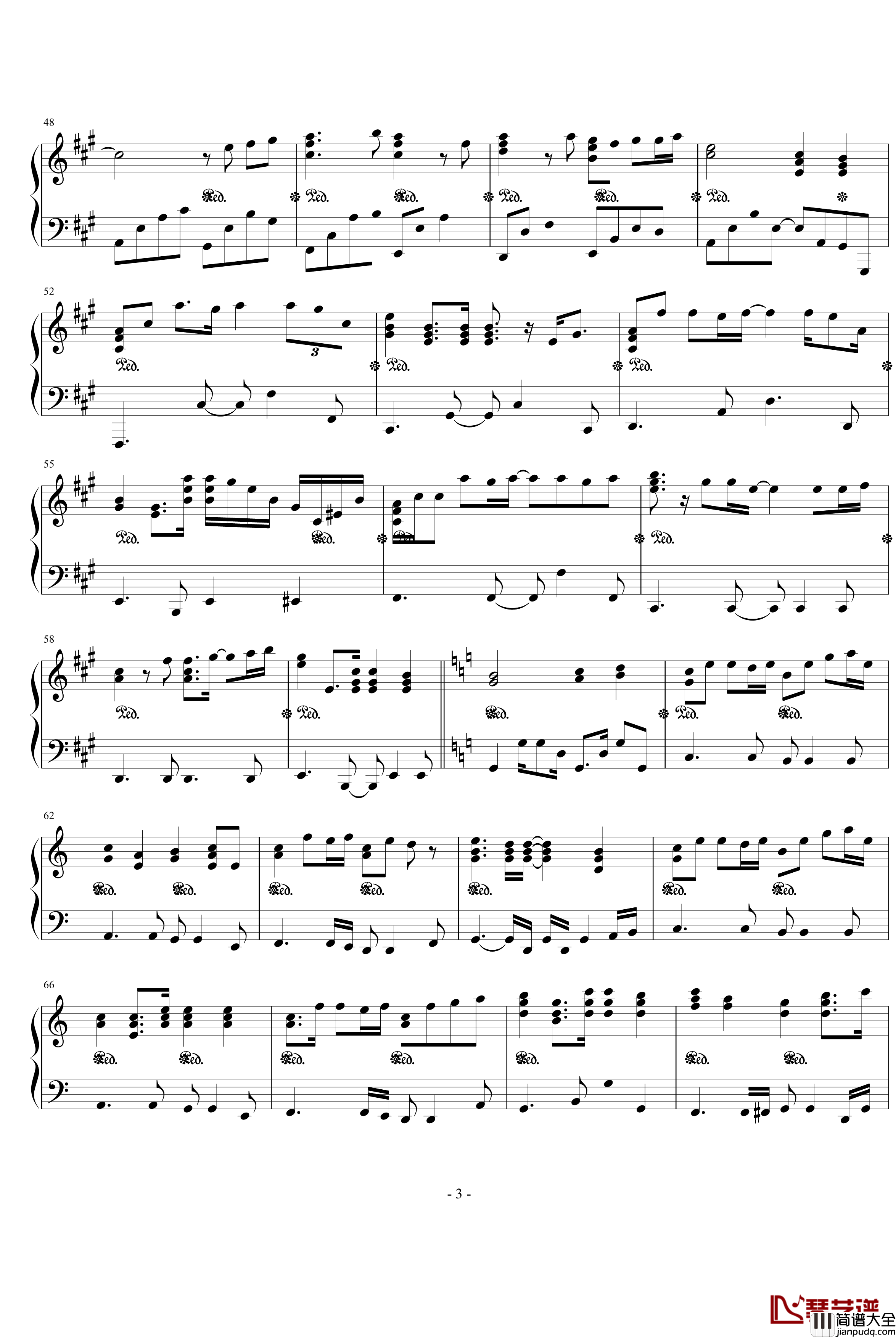 taers钢琴谱_钢琴版_欧美经典