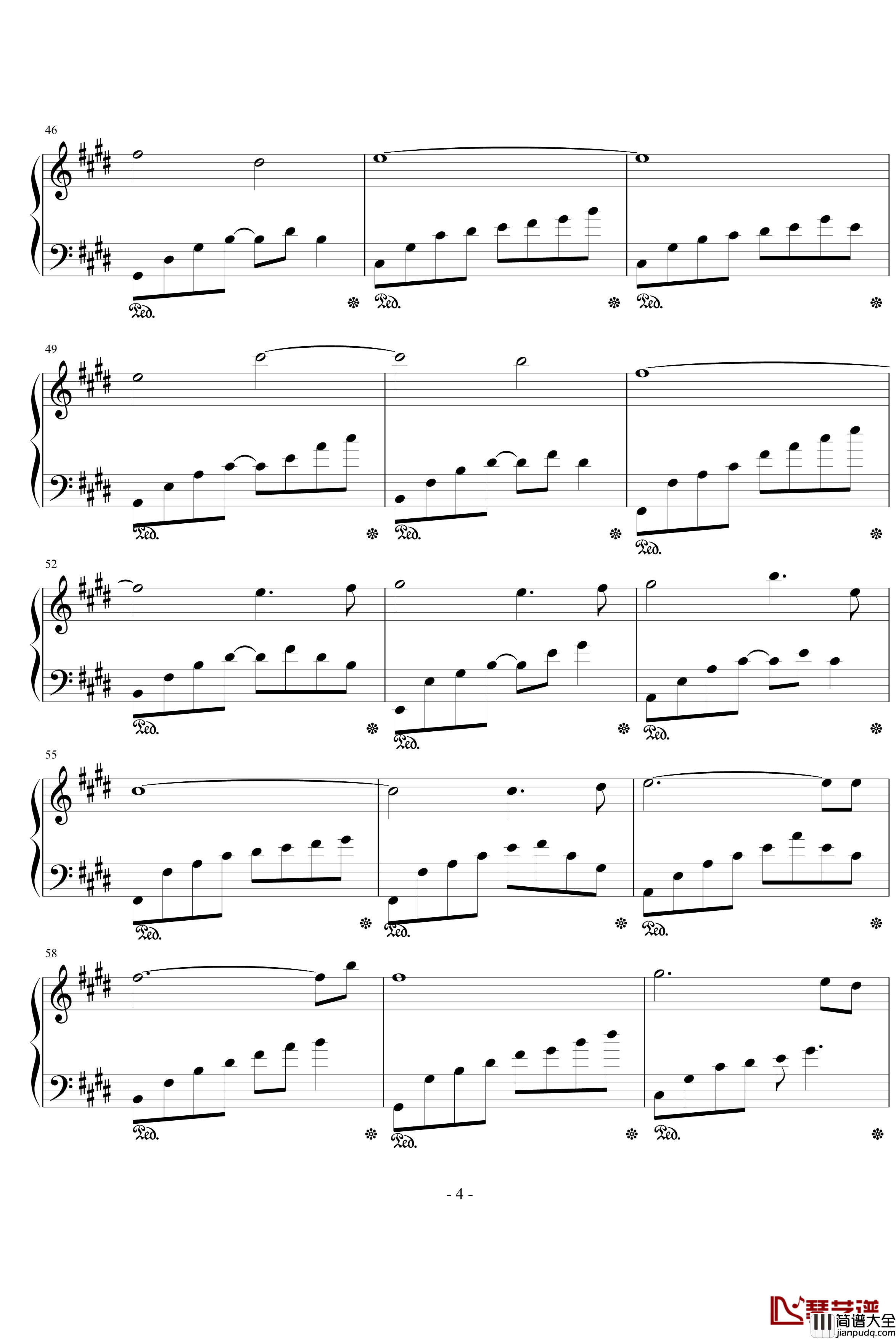 天之痕天净沙钢琴谱_天之痕