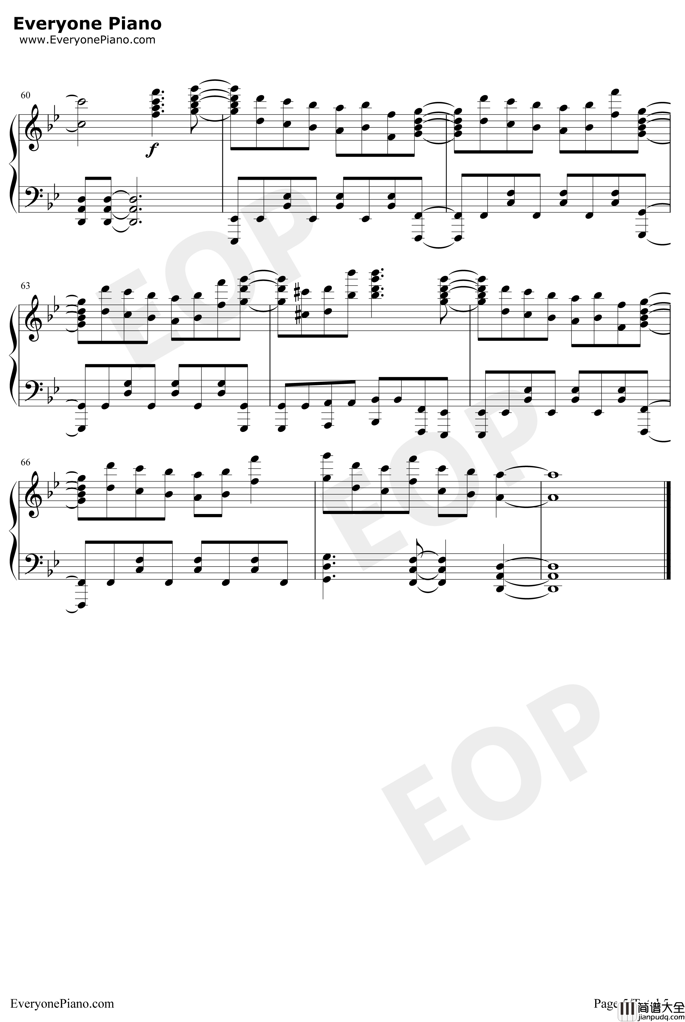 サクリファイス钢琴谱_mafumafu_猎兽神兵OP