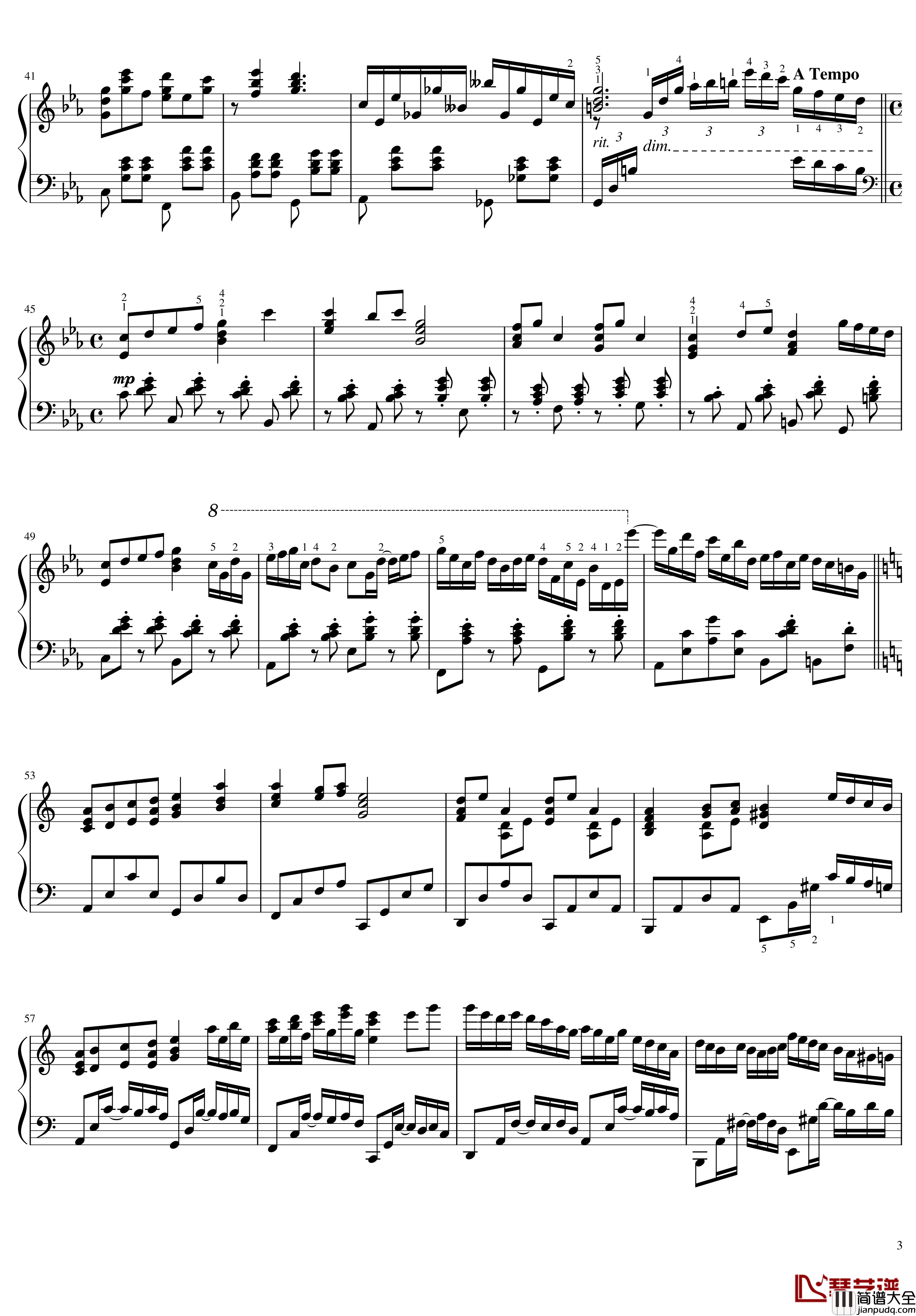 明治十七年的上海爱丽丝钢琴谱_明治十七年の上海アリス