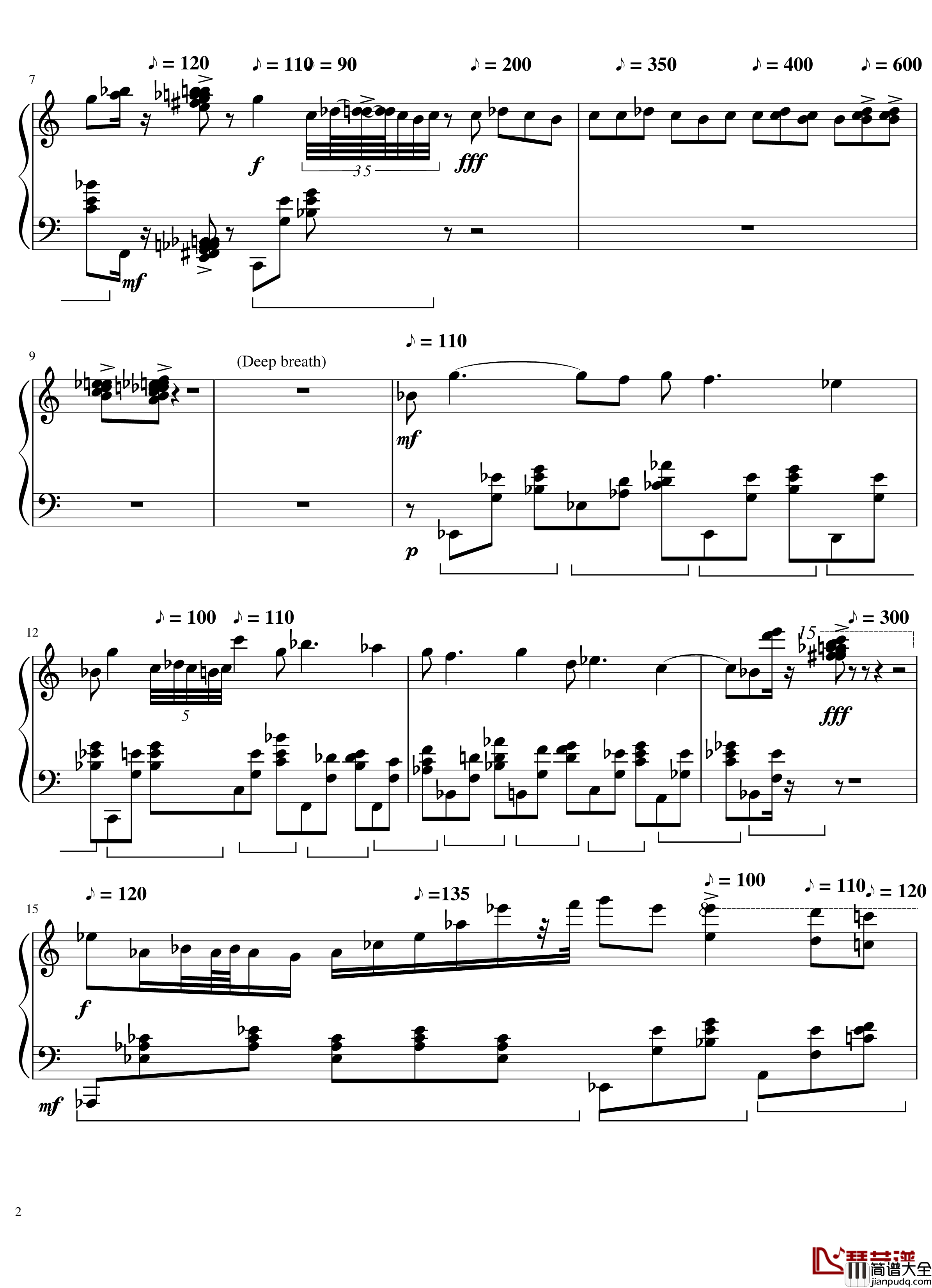 Piano_Practice_Frustration钢琴谱_肖邦_chopin