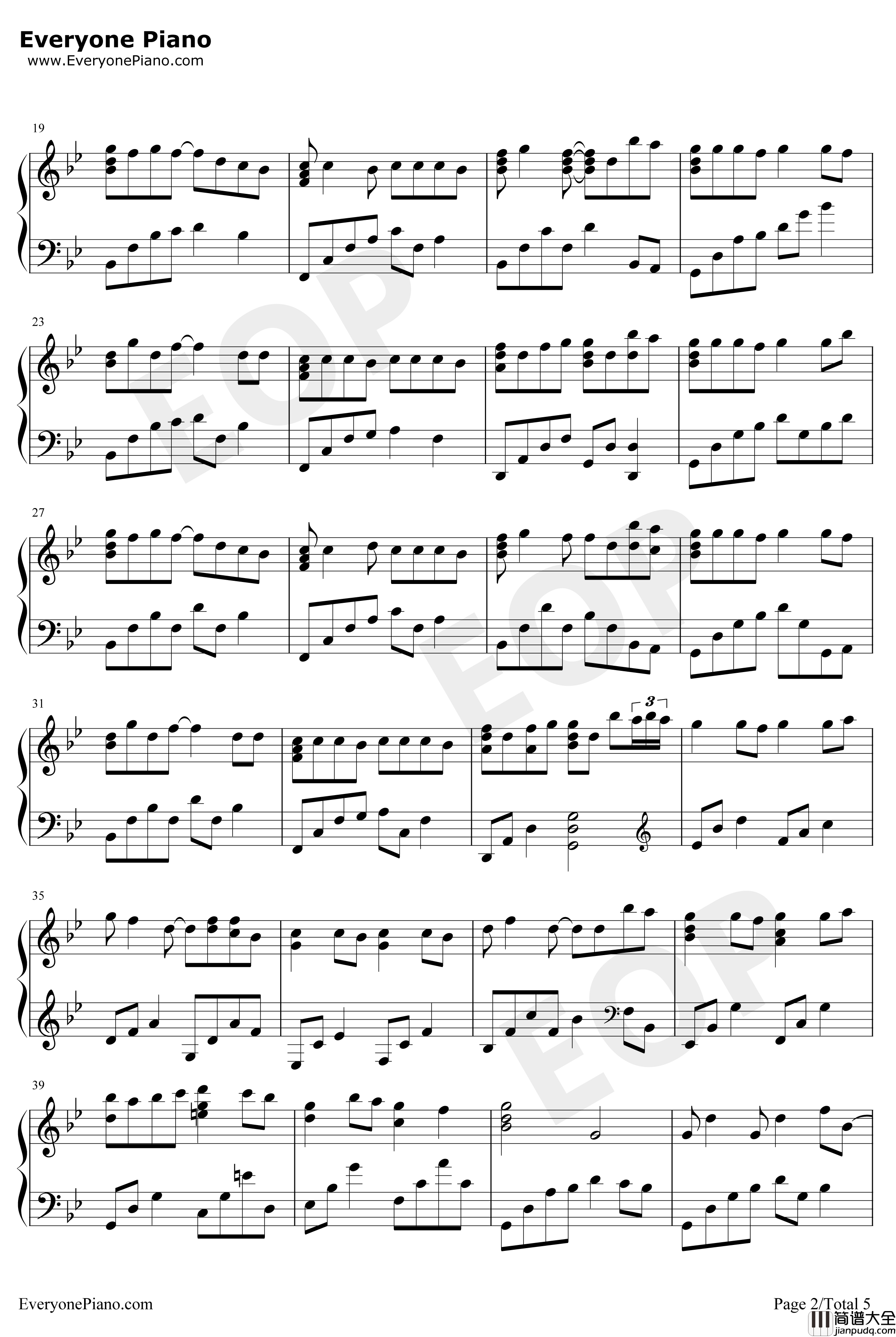 余情未了钢琴谱_魏新雨_叹人生路兜兜转转与你余情未了_抖音热歌