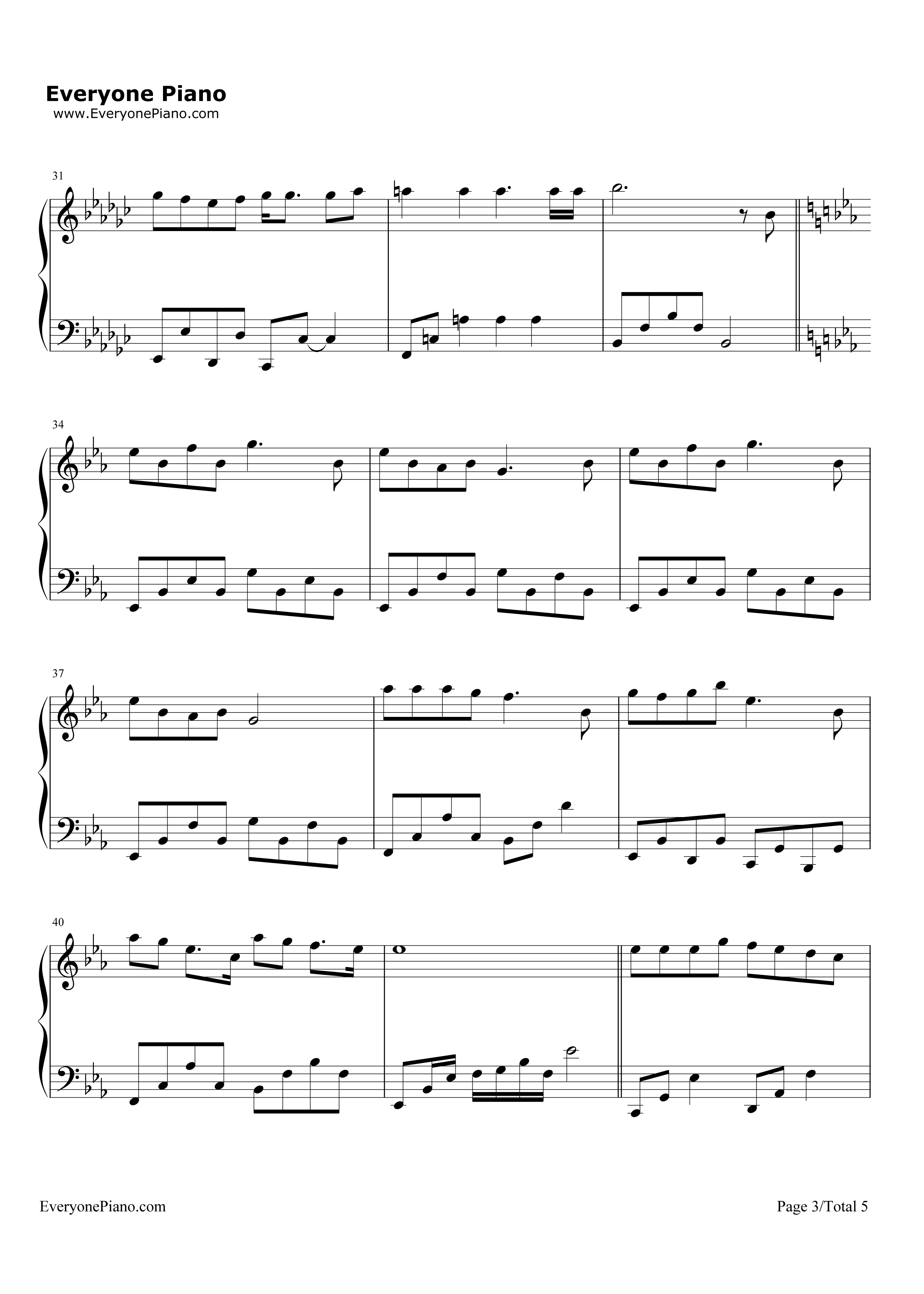 When_Christmas_Comes_To_Town钢琴谱_Matthew_Hall__Meagan_Moore