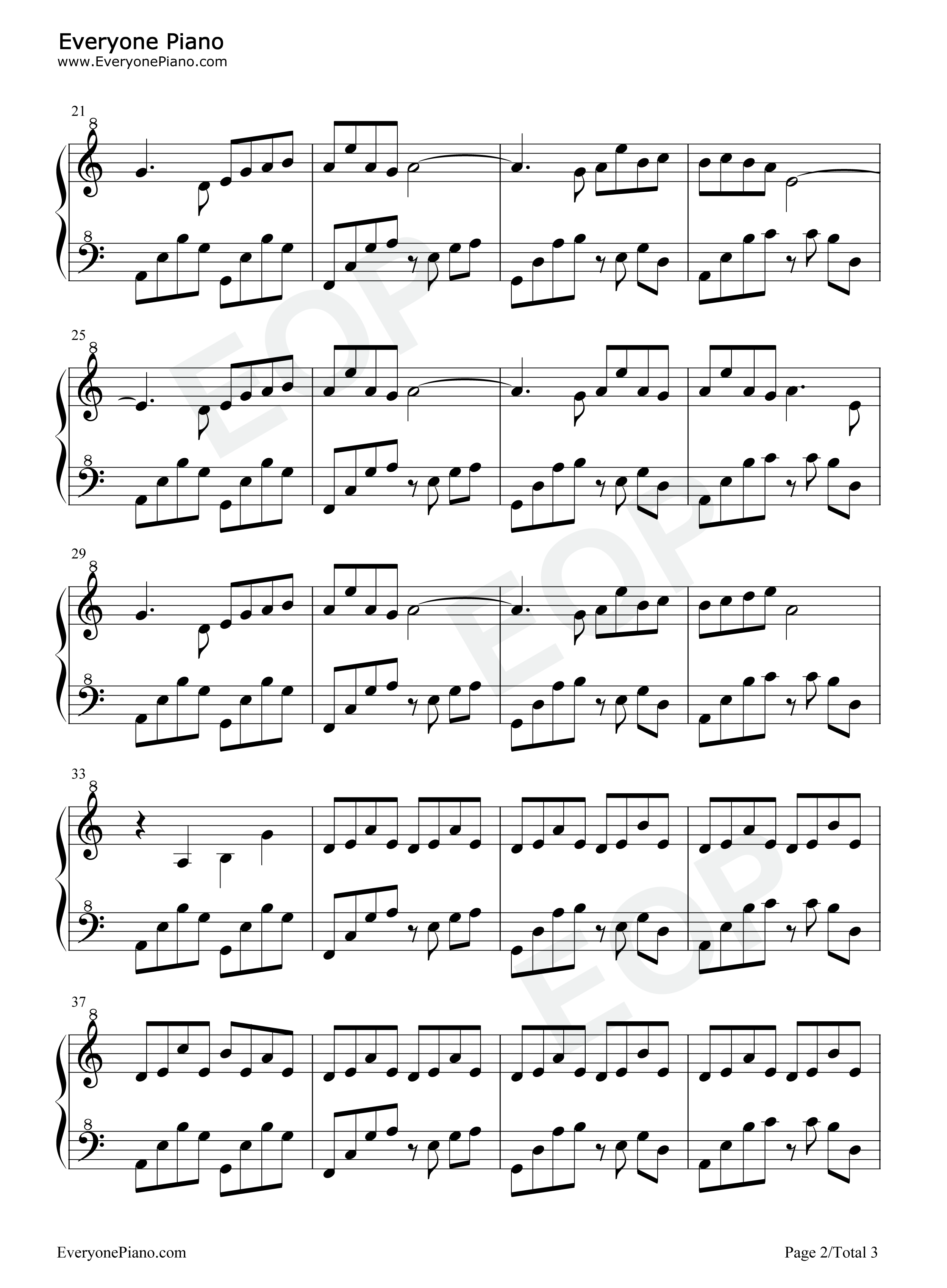 潮鸣りII钢琴谱_折戸伸治