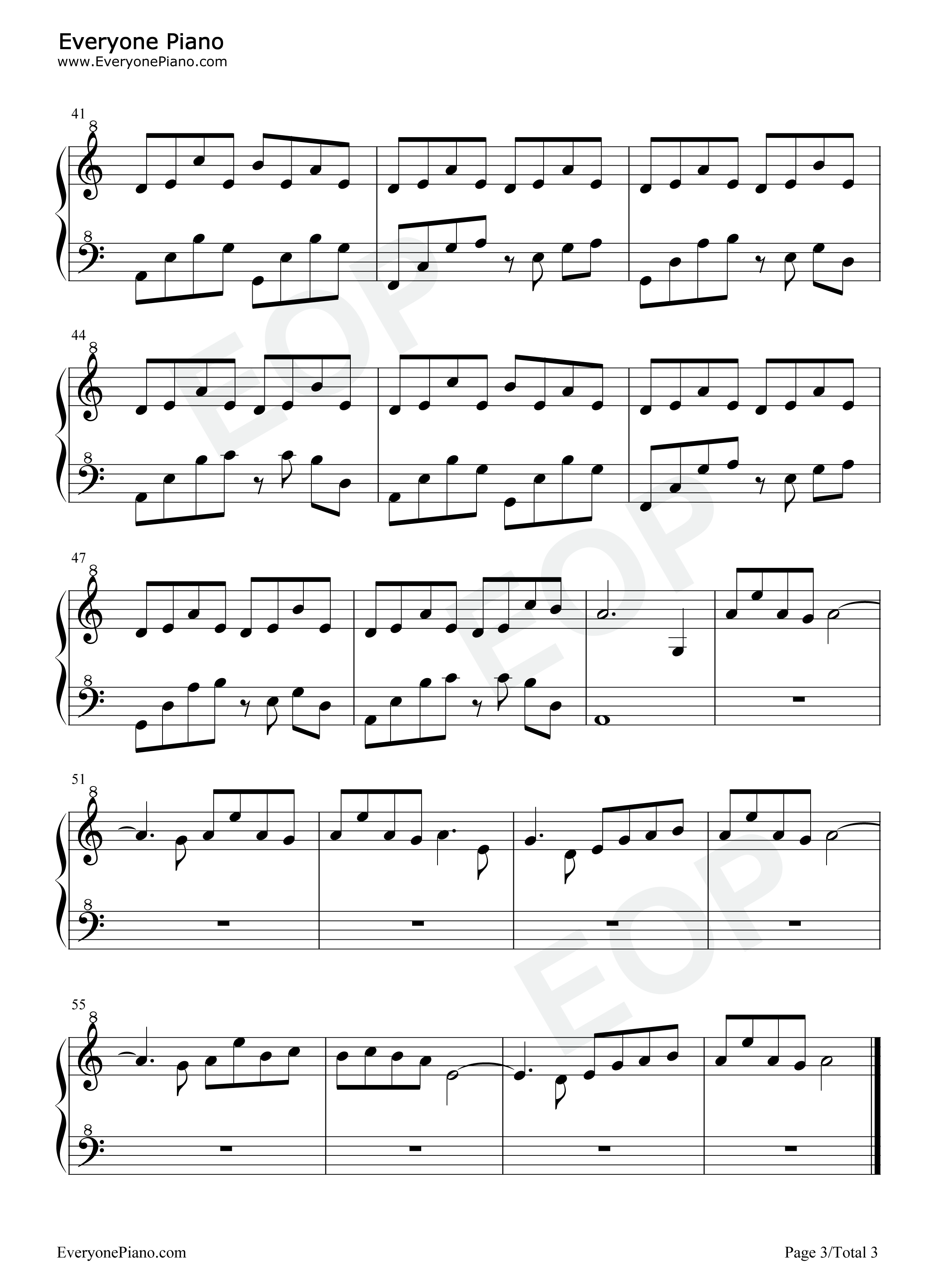 潮鸣りII钢琴谱_折戸伸治