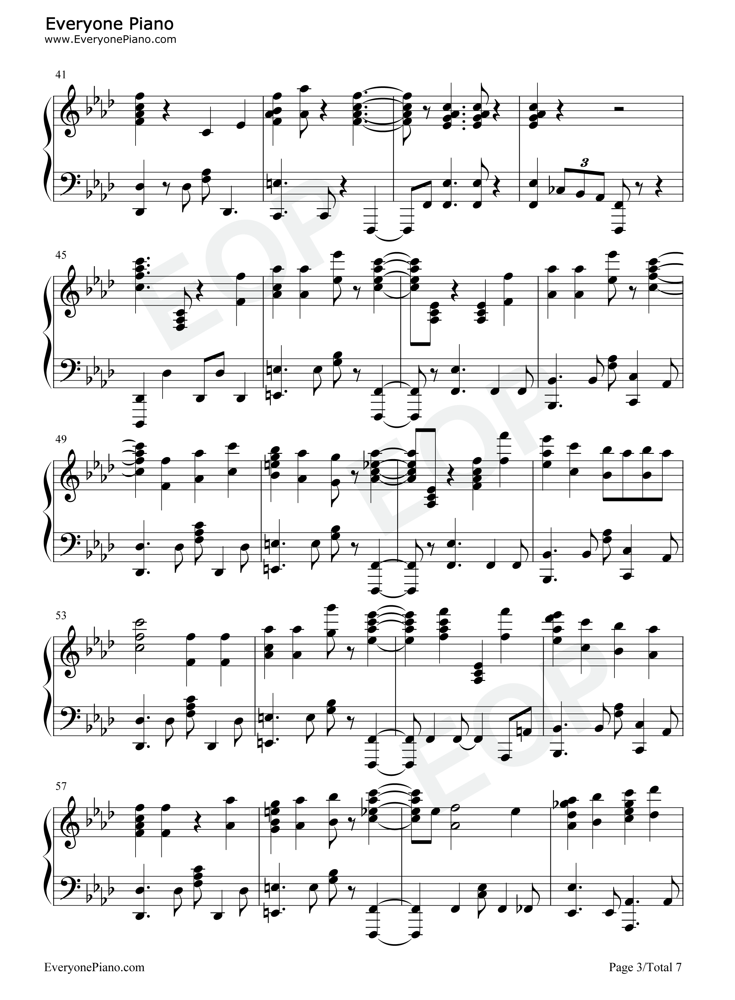 空と虚钢琴谱_ササノマリイ