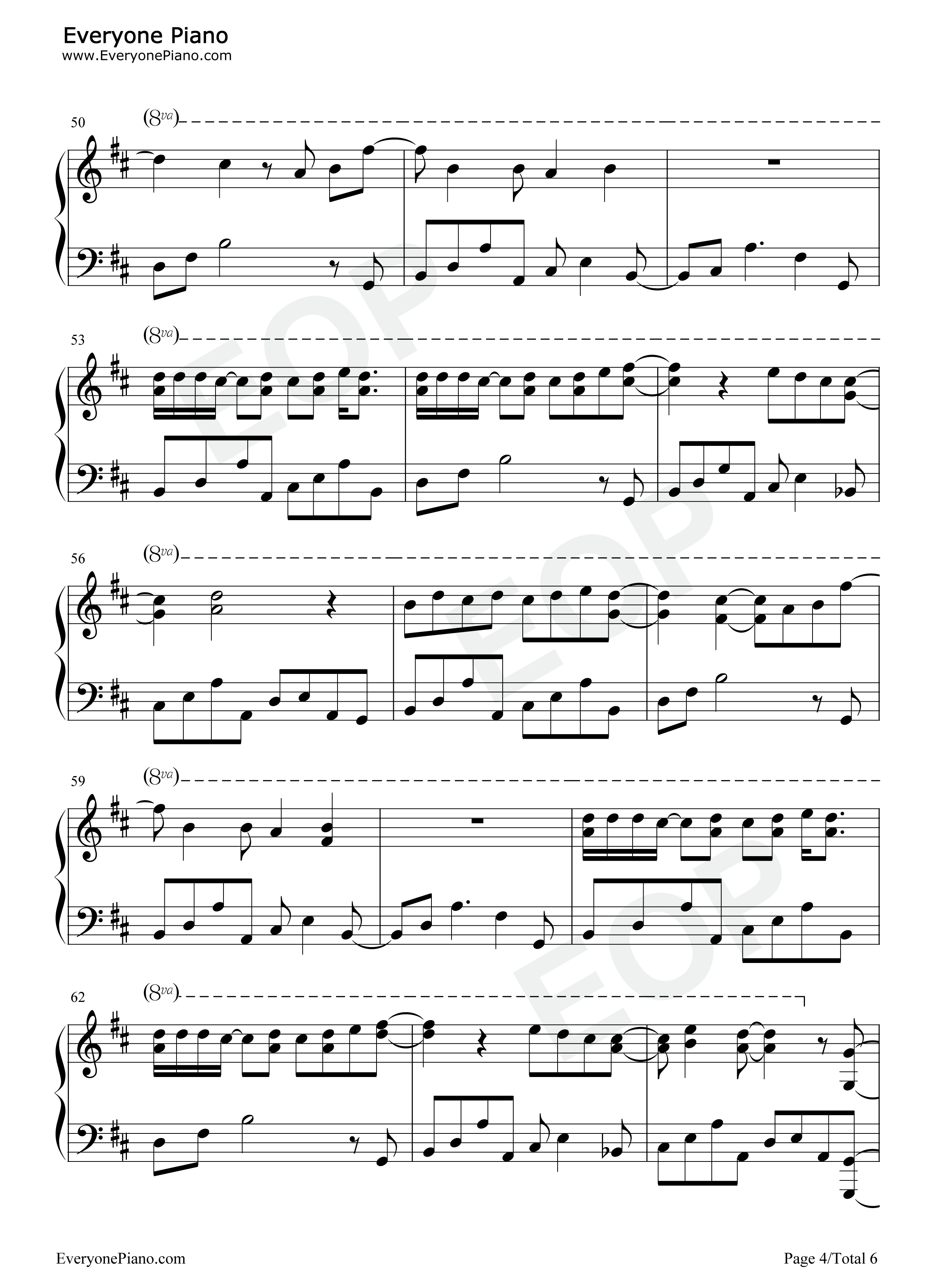 零重祈愿钢琴谱_乐正绫